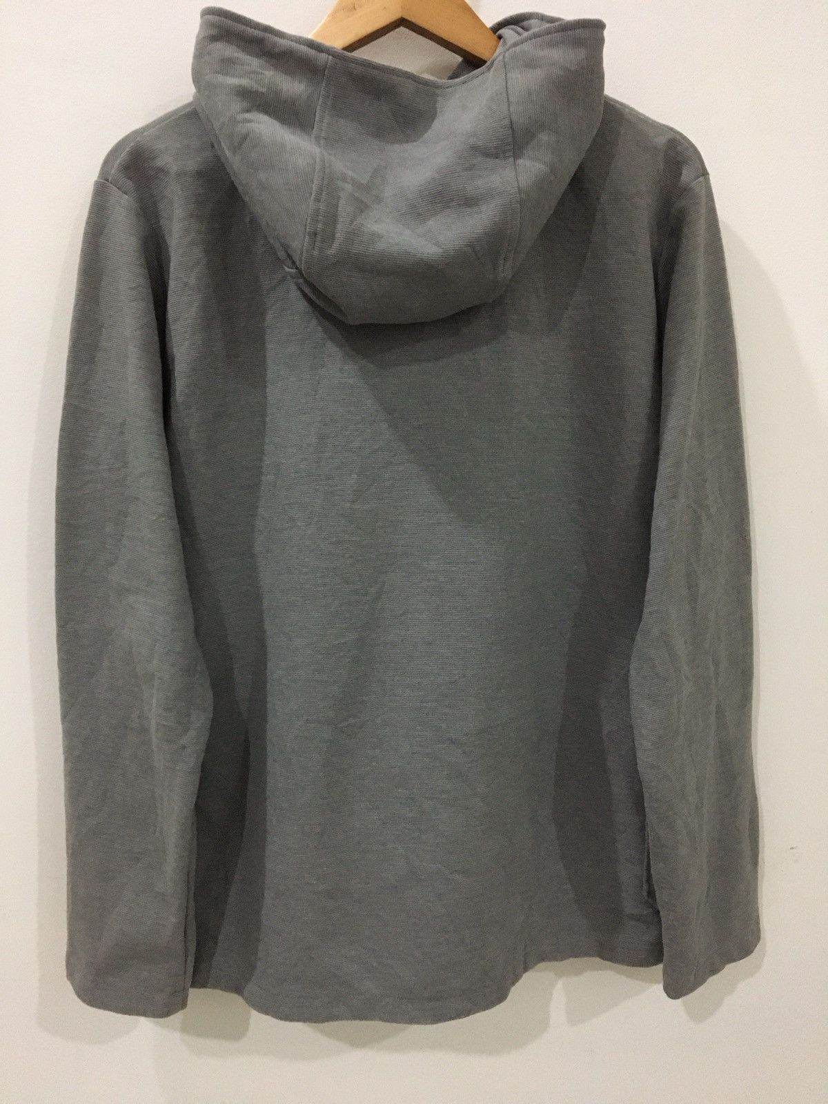 Japanese Brand PLUS ONE - DUFFLE HOODIES TOGGLE FASTENINGS BUTTON & ZIPPER Size US L / EU 52-54 / 3 - 6 Thumbnail