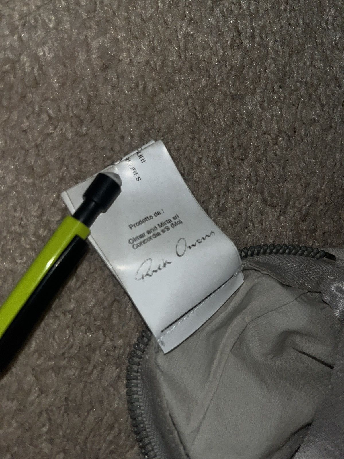 Rick Owens Rick Owens Mainline Archive Molino Jacket Size US M / EU 48-50 / 2 - 4 Thumbnail
