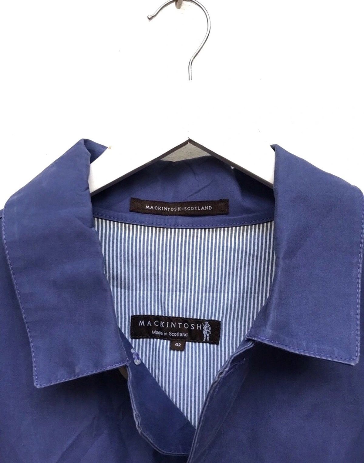 Mackintosh × Vintage 🔥Mackintosh Cotton Long Jacket Size US L / EU 52-54 / 3 - 3 Thumbnail
