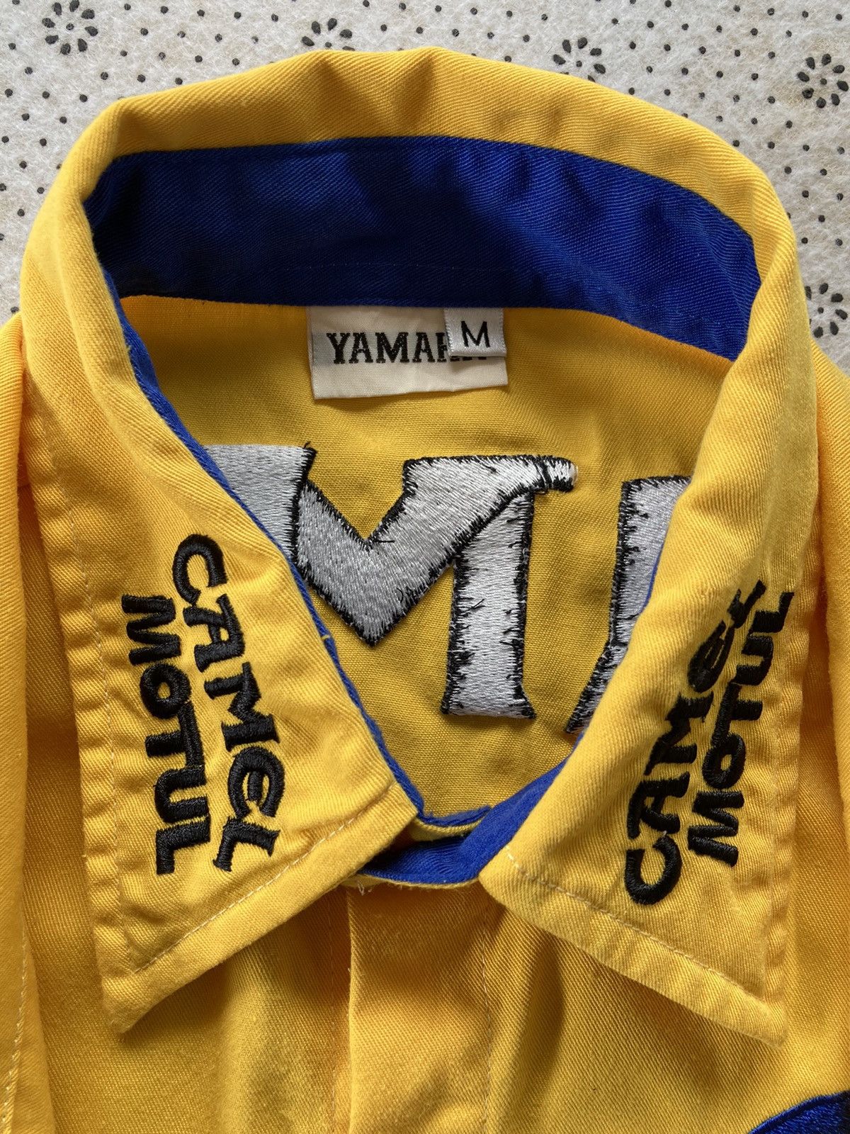 Yamaha VINTAGE 1990s CAMEL YAMAHA BUTTON UP SHIRT Size US M / EU 48-50 / 2 - 7 Thumbnail