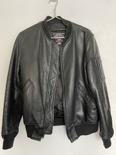 Supreme x Schott The Crow Perfecto Leather Jacket 'Black