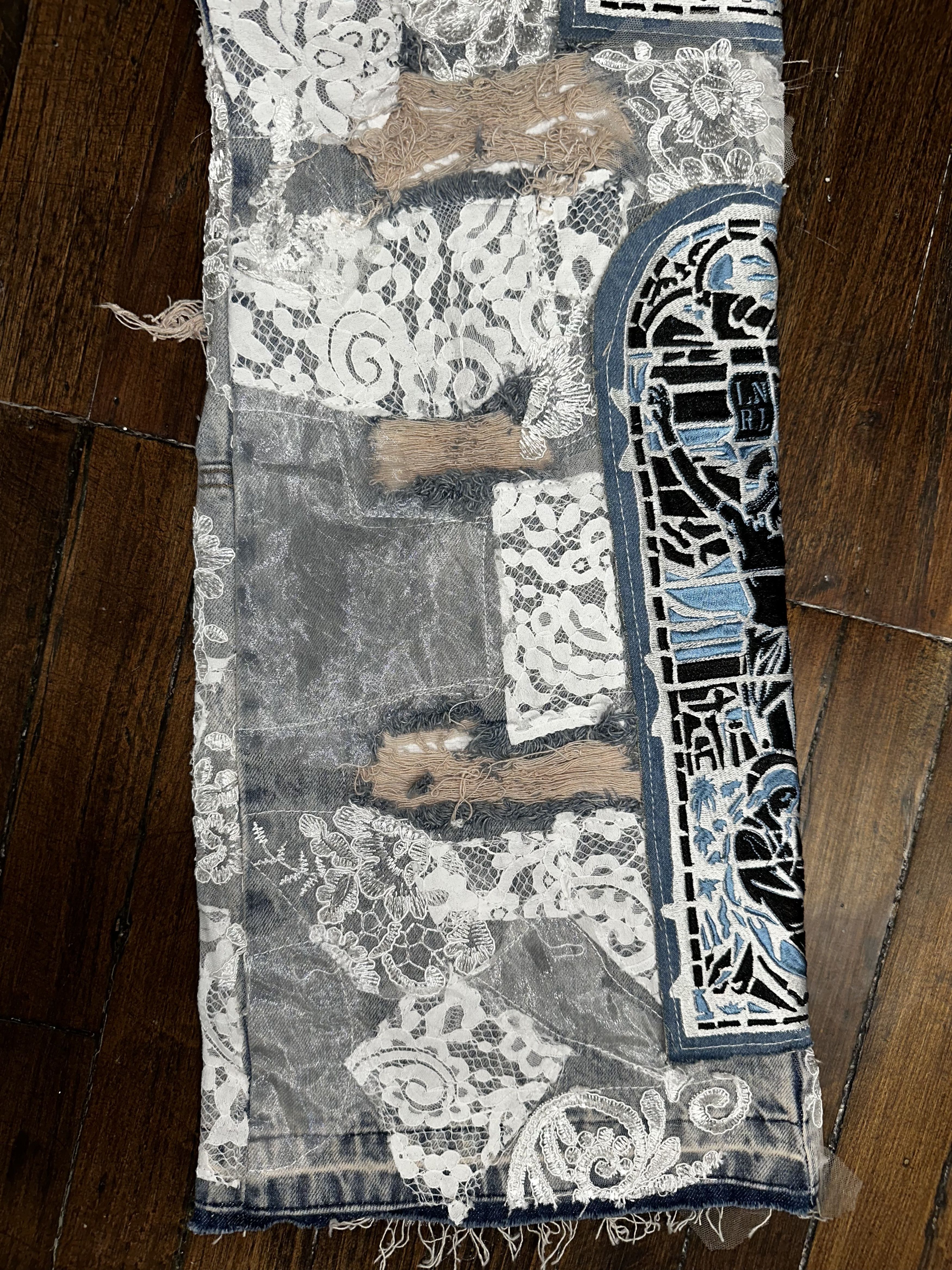 Who Decides War ALTAR LACE FUSION DENIM Size US 38 / EU 54 - 6 Thumbnail