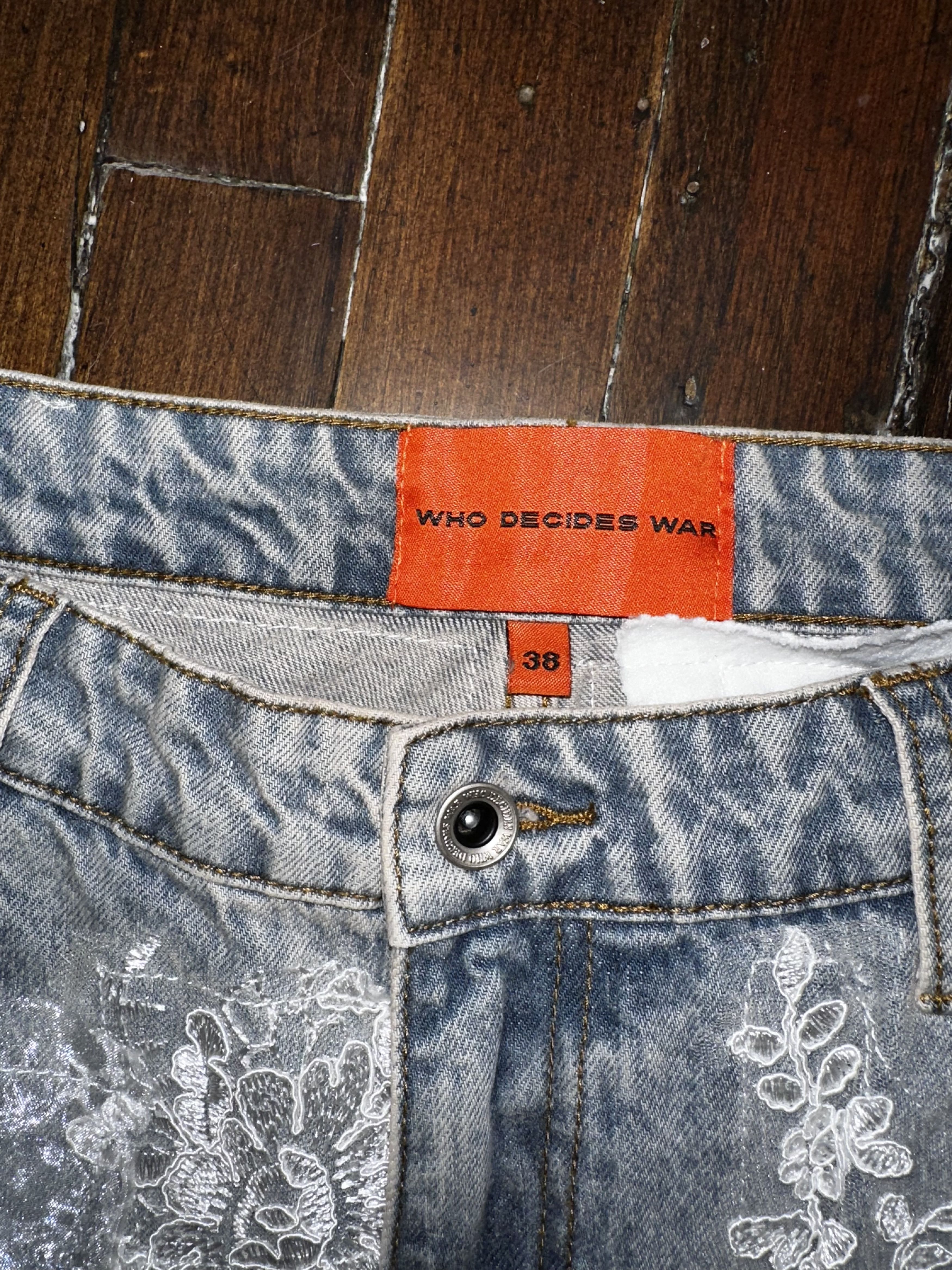 Who Decides War ALTAR LACE FUSION DENIM Size US 38 / EU 54 - 5 Thumbnail