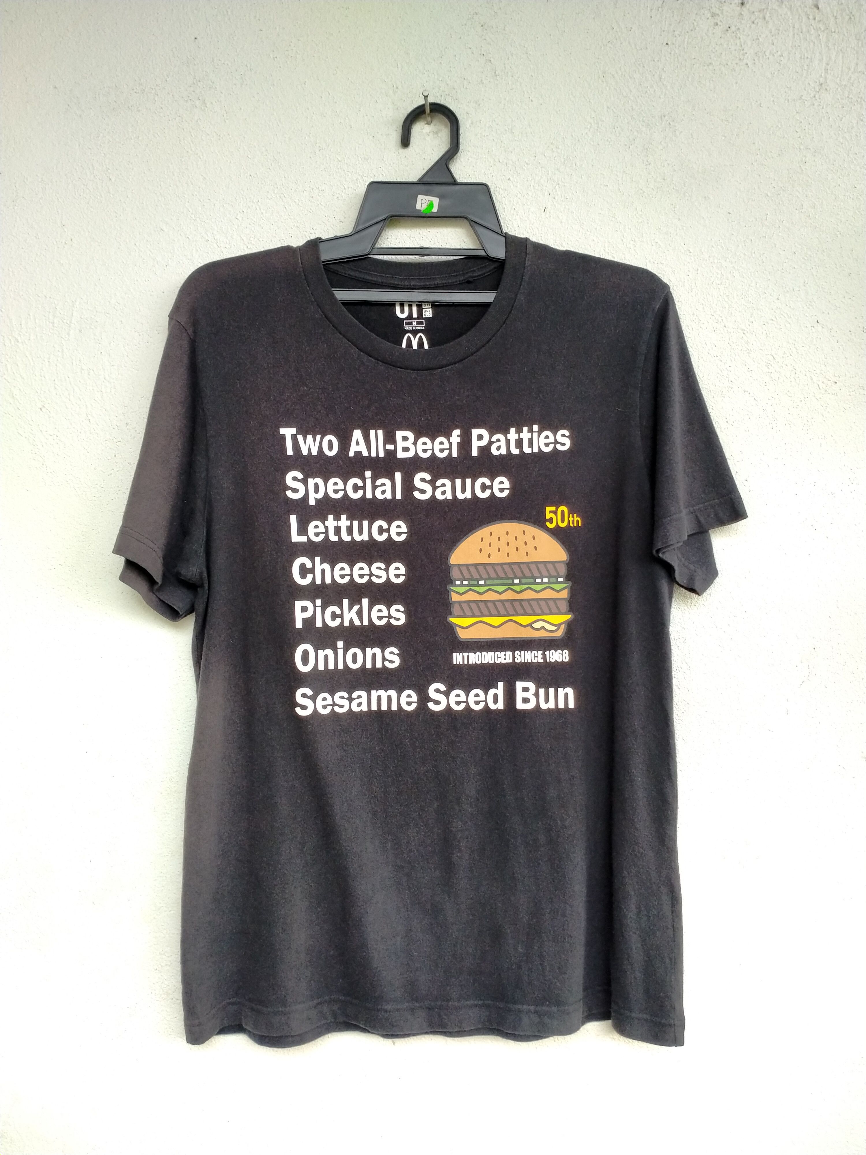 Beauty Beast × Japanese Brand × Uniqlo Mc Donald's Distressed T-shirt Size US M / EU 48-50 / 2 - 1 Thumbnail