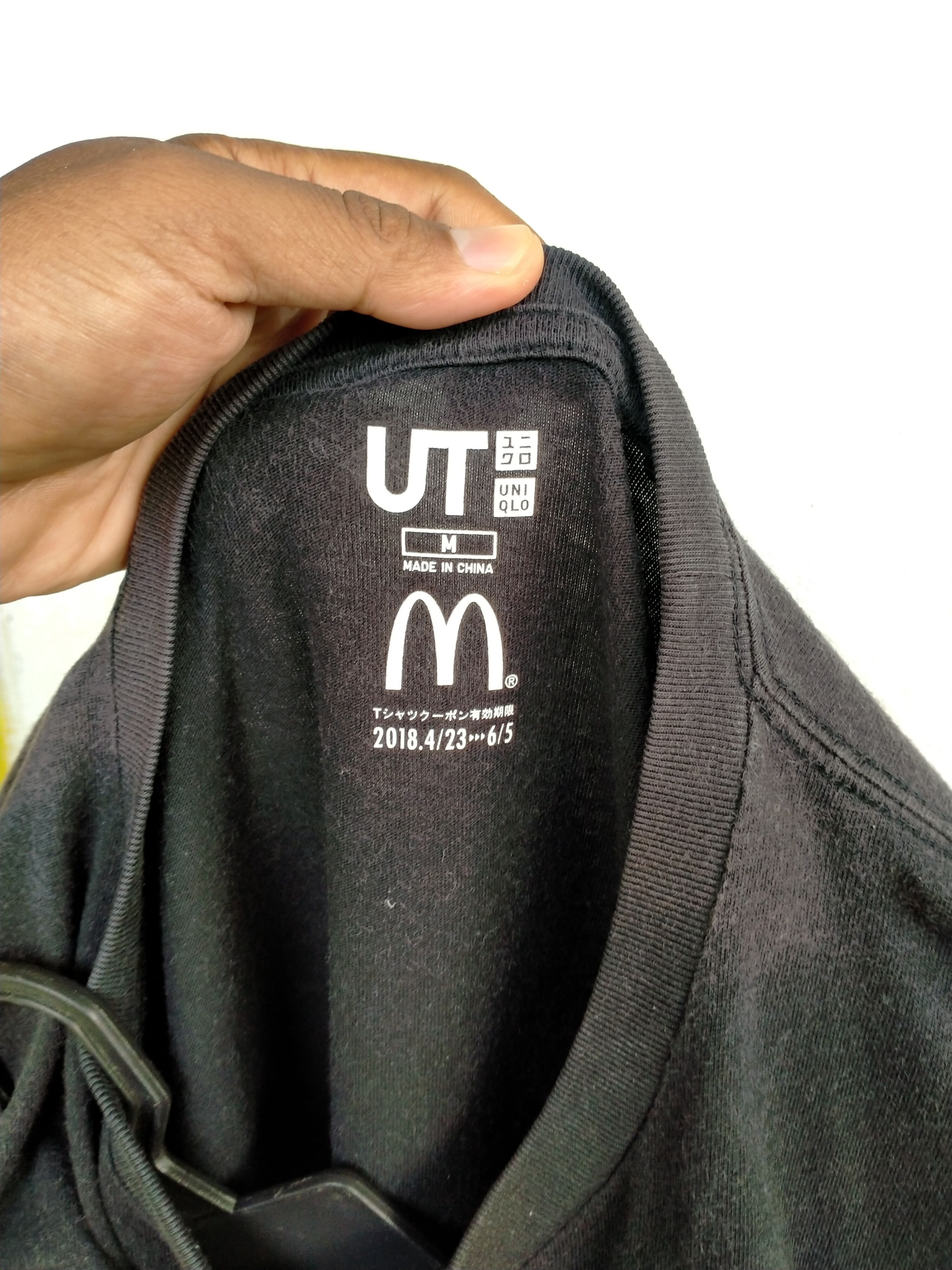 Beauty Beast × Japanese Brand × Uniqlo Mc Donald's Distressed T-shirt Size US M / EU 48-50 / 2 - 4 Thumbnail