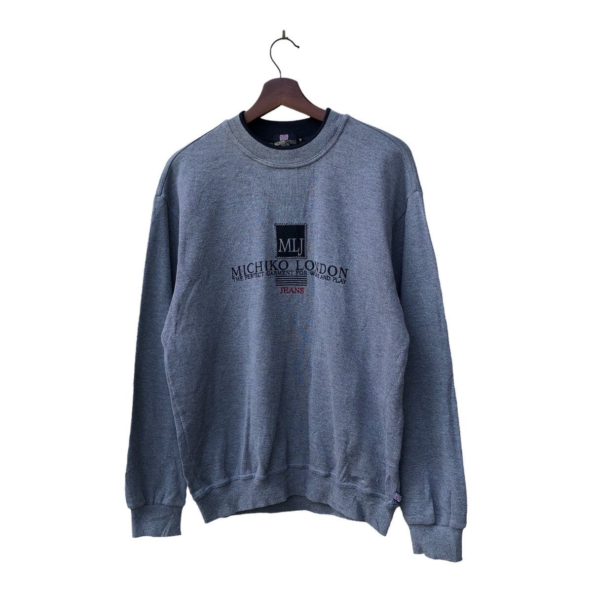Michiko Koshino 🔥VINTAGE SWEATSHIRT MICHIKO LONDON Size US M / EU 48-50 / 2 - 1 Thumbnail