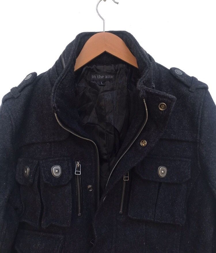 In The Attic 🔥In The Attic Multy Pocket Wool Jacket Size US S / EU 44-46 / 1 - 6 Thumbnail