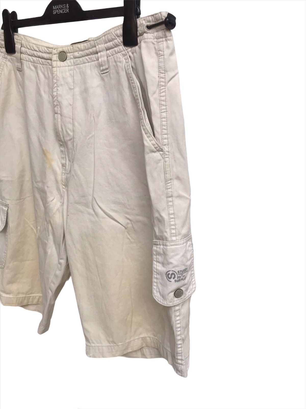 Japanese Brand × Vintage 🔥Rare Stussy Cargo Short Pants Size US 31 - 3 Thumbnail