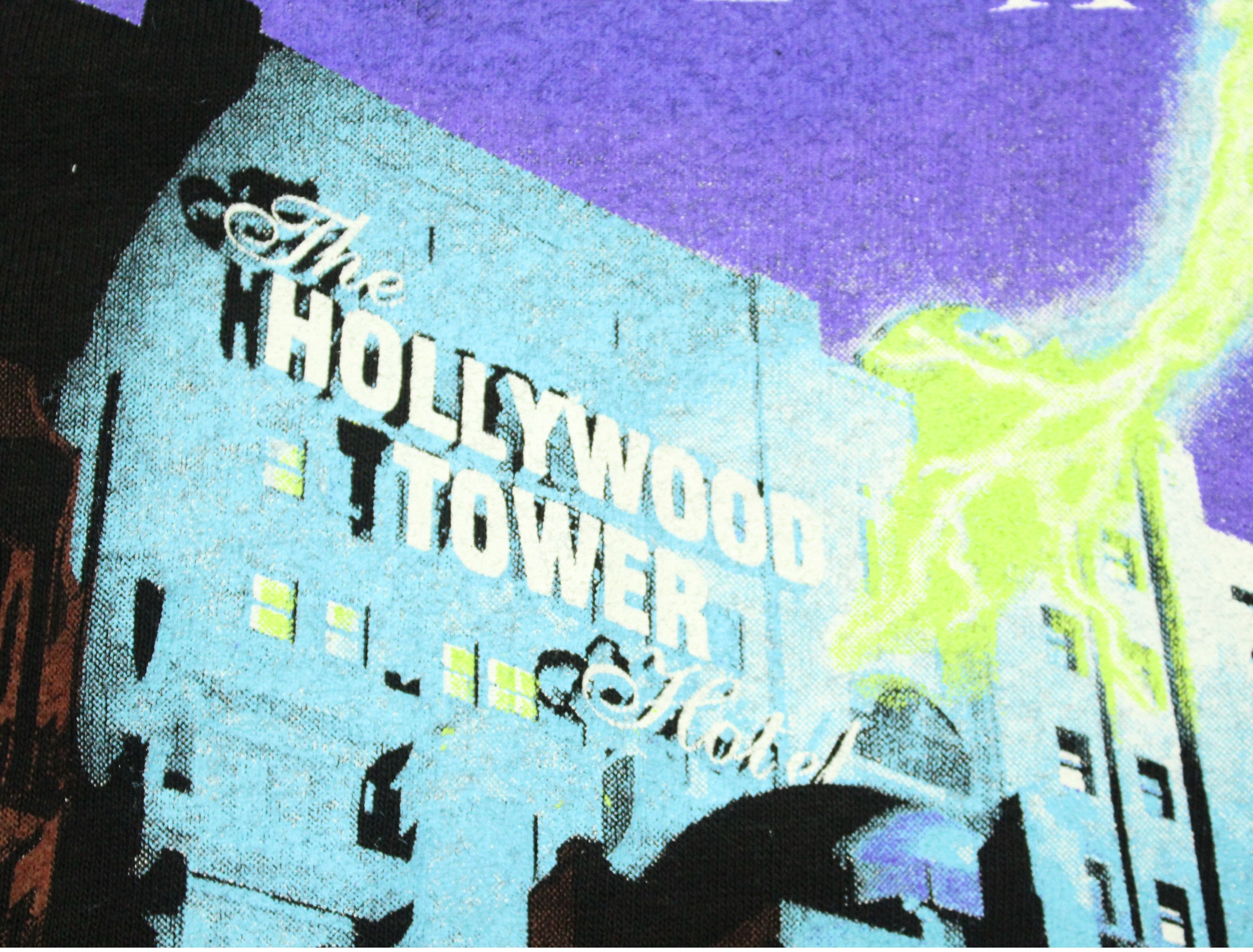 Disney × Vintage Vintage THE TWILIGHT ZONE TOWER OF TERROR T Shirt Size US L / EU 52-54 / 3 - 8 Thumbnail