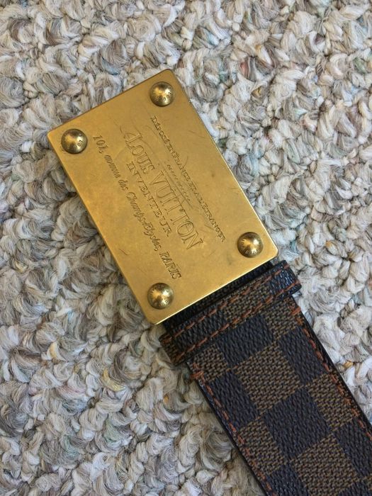 louis vuitton inventeur belt buckle