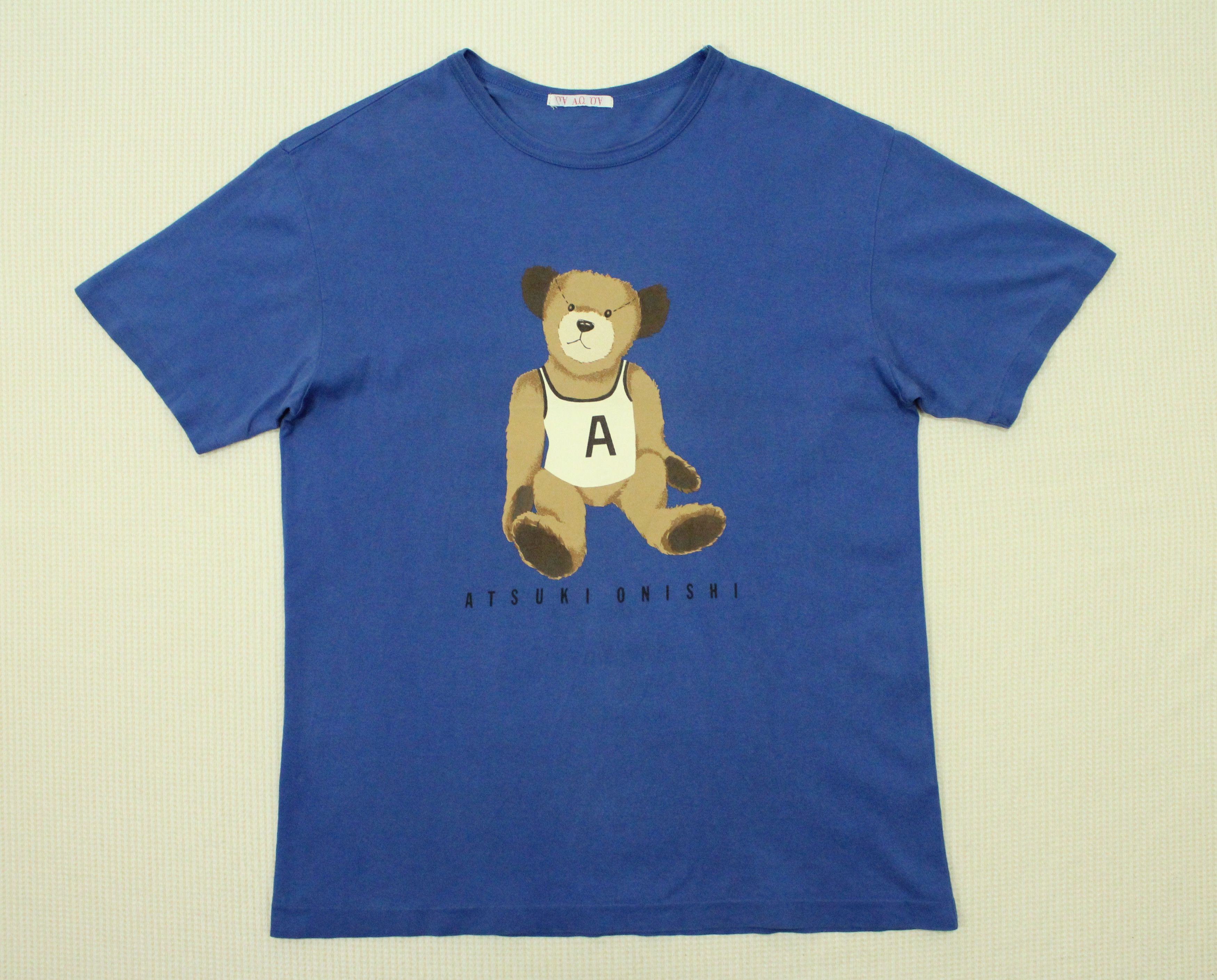 Designer × Japanese Brand × Vintage Vintage ATSUKI ONISHI T Shirt Bear Size US S / EU 44-46 / 1 - 3 Thumbnail