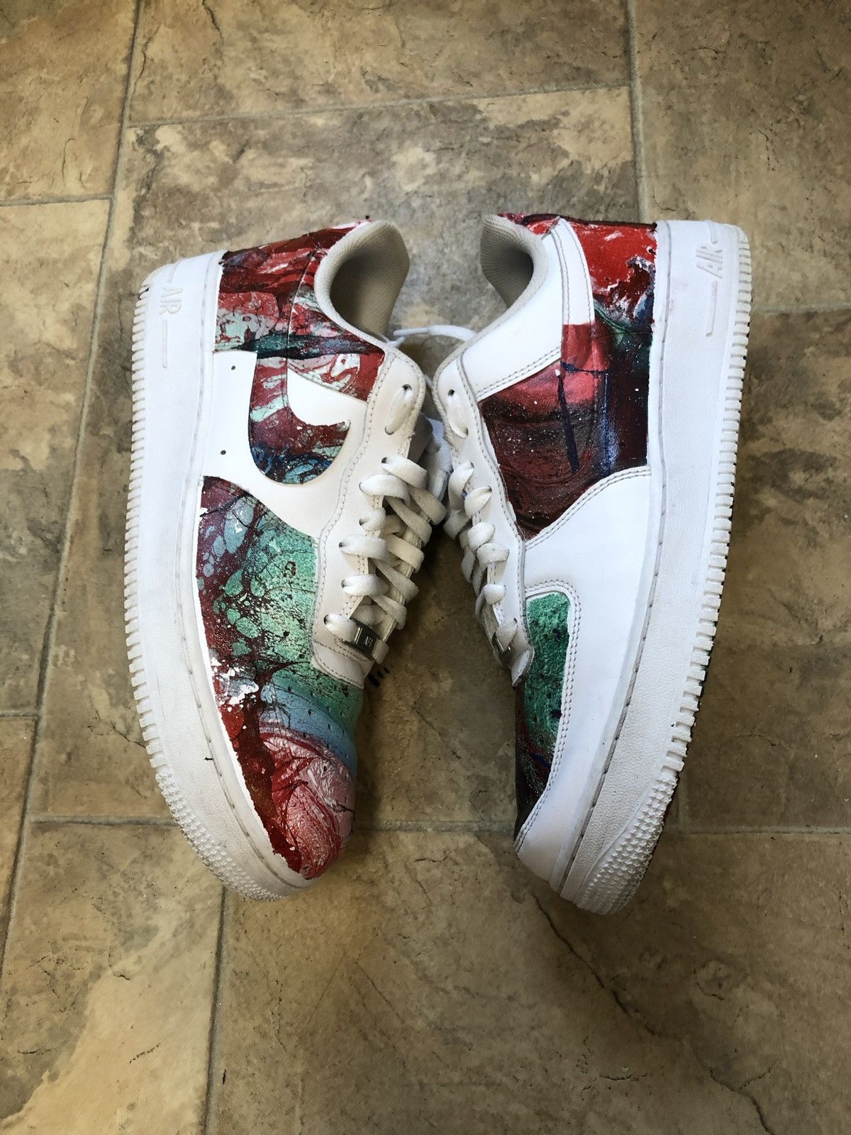 Custom × Nike Custom Hydro-Dipped Air Force One | Grailed