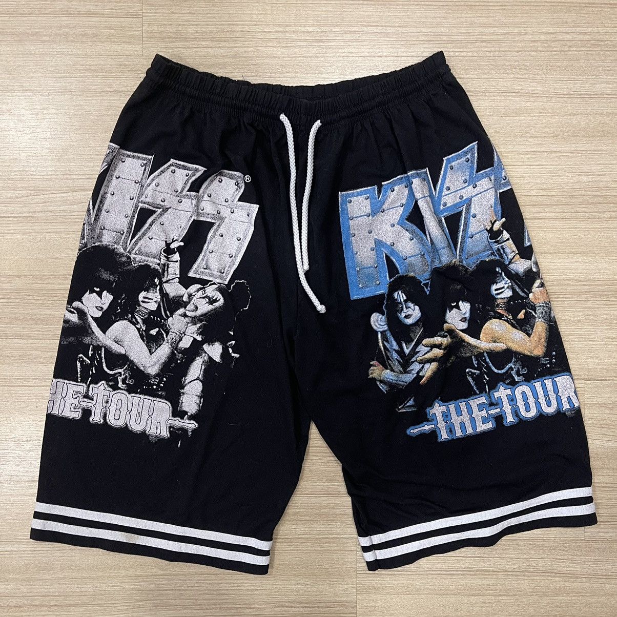 Vintage Kiss The Tour Shorts