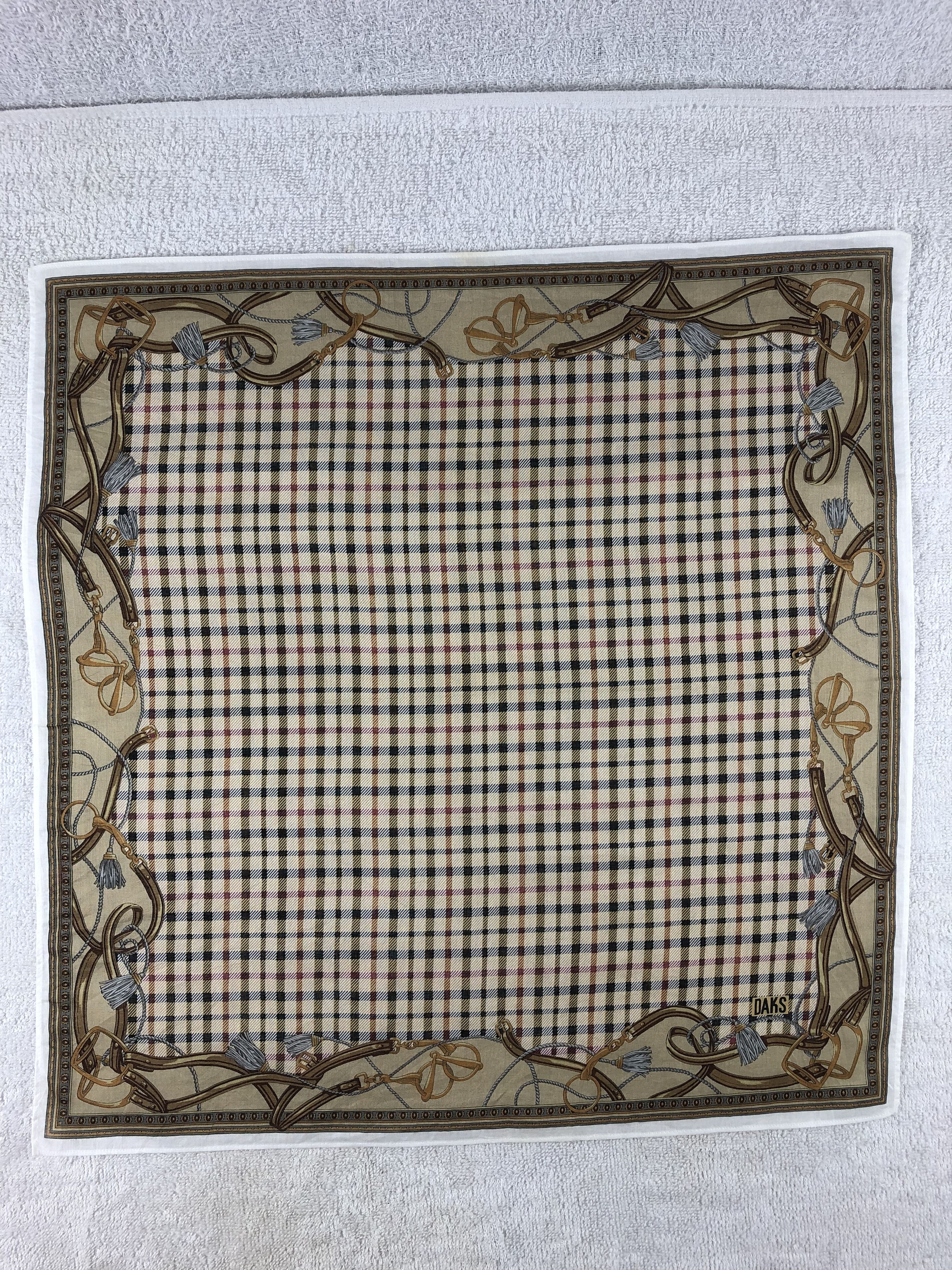 DAKS DAKS London Handkerchief / Bandana / Neckerchief Size ONE SIZE - 3 Thumbnail