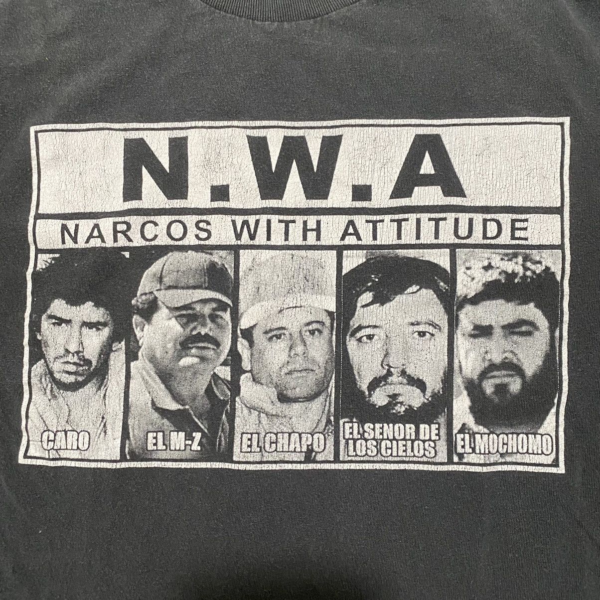Vintage Vintage Narcos Tee Size US M / EU 48-50 / 2 - 2 Thumbnail