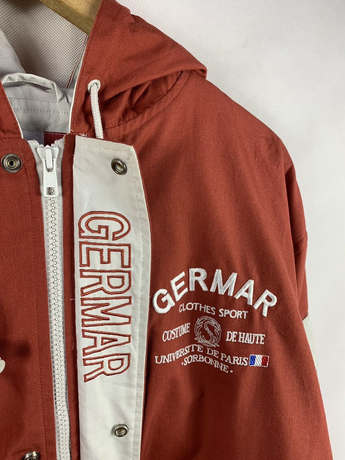 Vintage 🔥Rare🔥Vintage Germar Paris Long Parka Hoodie Jacket Size US XL / EU 56 / 4 - 8 Thumbnail