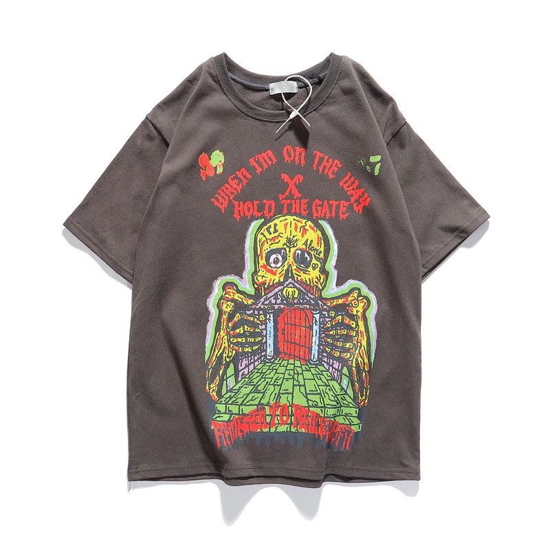 Punk Oversized Casual Graphic Tee