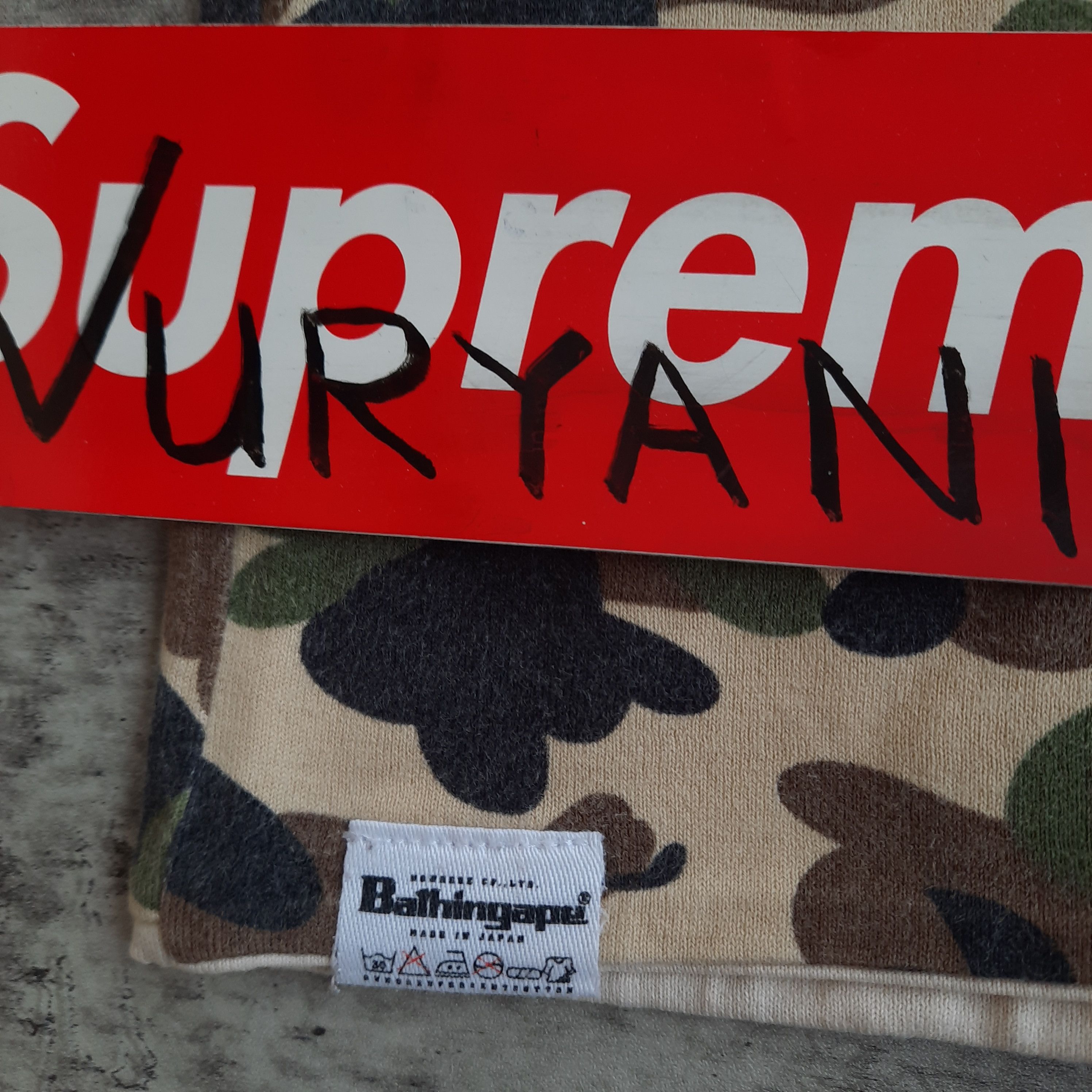 Bape × Vintage 1st Camo Reversible Long Sleeve Tee Size US M / EU 48-50 / 2 - 4 Thumbnail