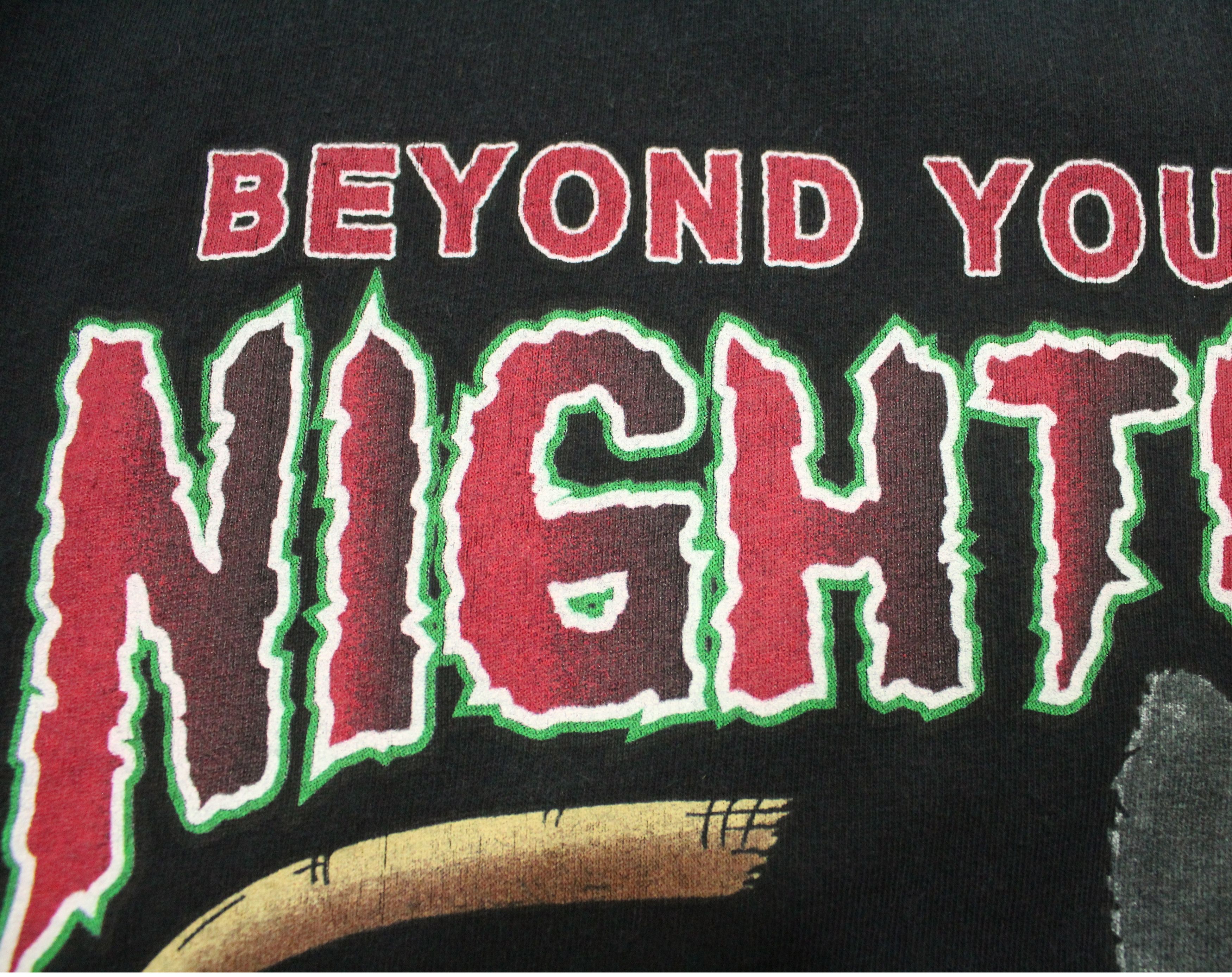 Vintage Vintage 90s BULL T Shirt Nightmare Sunfaded Distressed Shirt Size US L / EU 52-54 / 3 - 10 Thumbnail