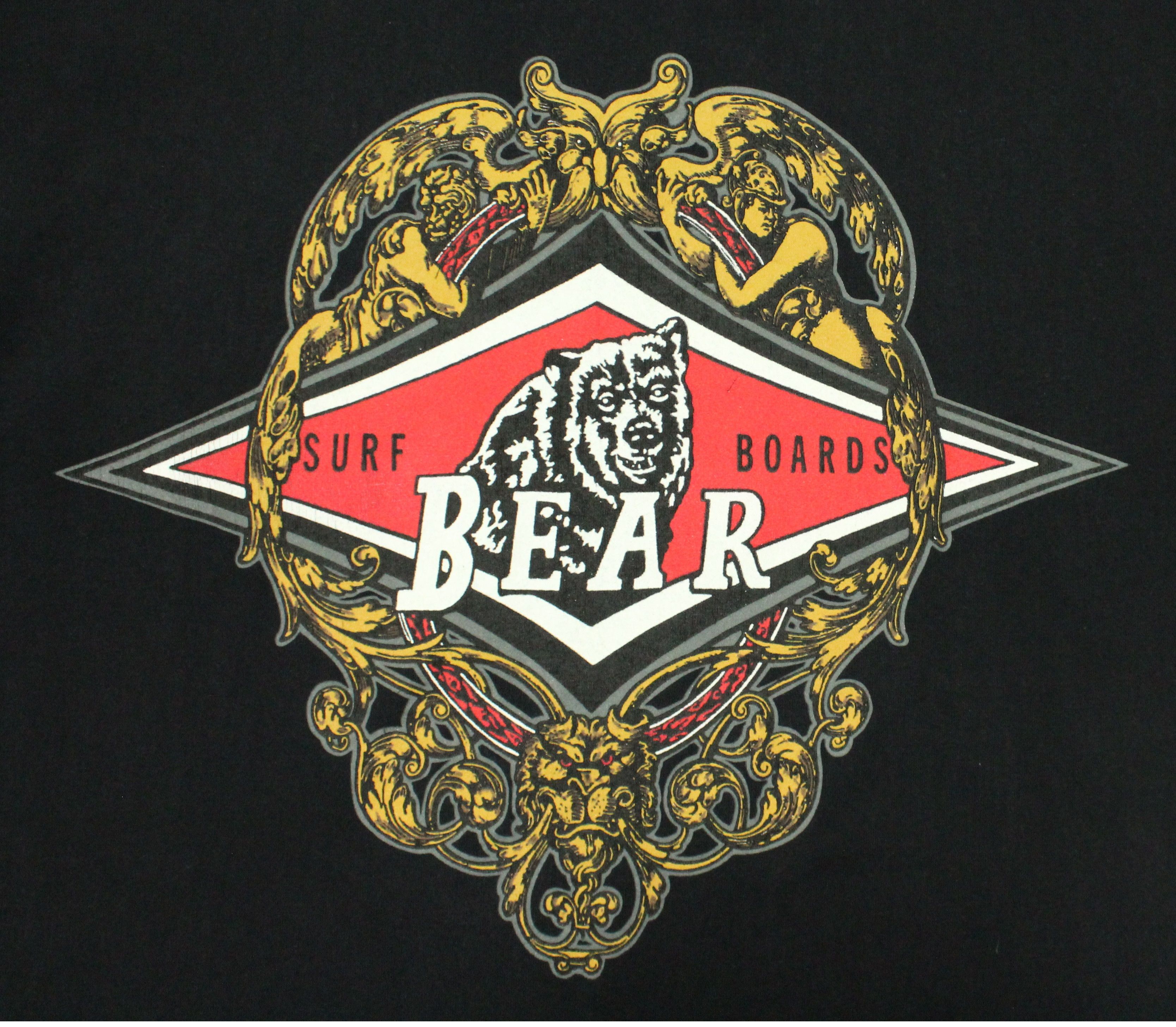 Vintage Vintage 90s BEAR T Shirt Surf Skate Punk Grunge Size US L / EU 52-54 / 3 - 1 Thumbnail