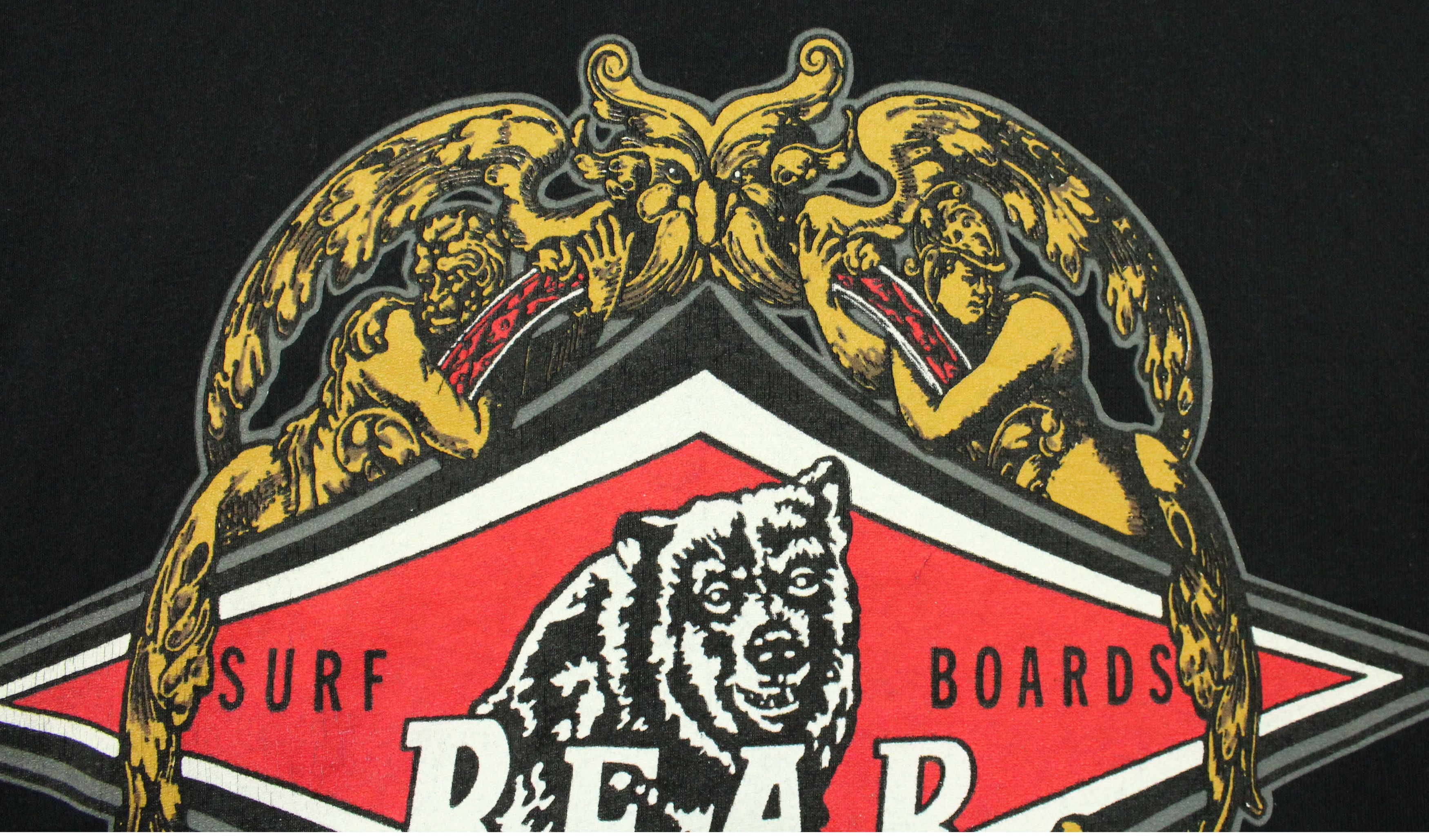 Vintage Vintage 90s BEAR T Shirt Surf Skate Punk Grunge Size US L / EU 52-54 / 3 - 6 Thumbnail