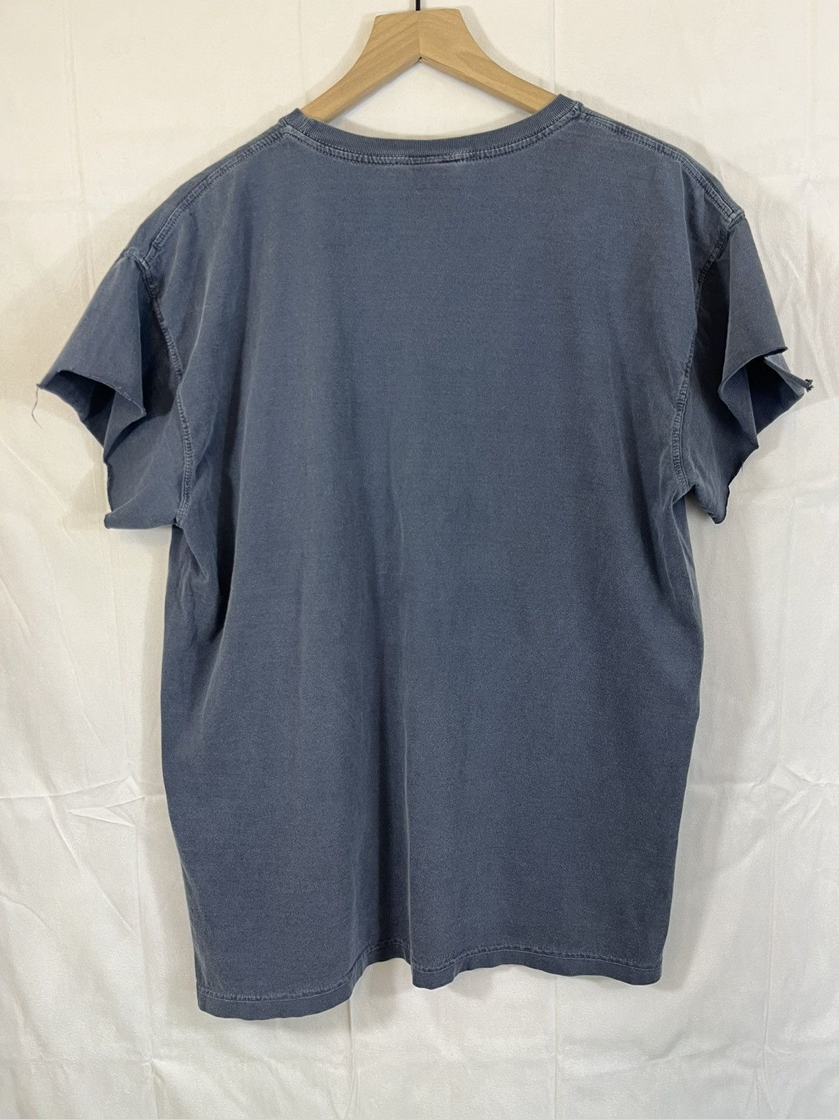 NFL Distressed Faded Indiana Colts Cut Off Cap Sleeve Tee Size US L / EU 52-54 / 3 - 9 Thumbnail
