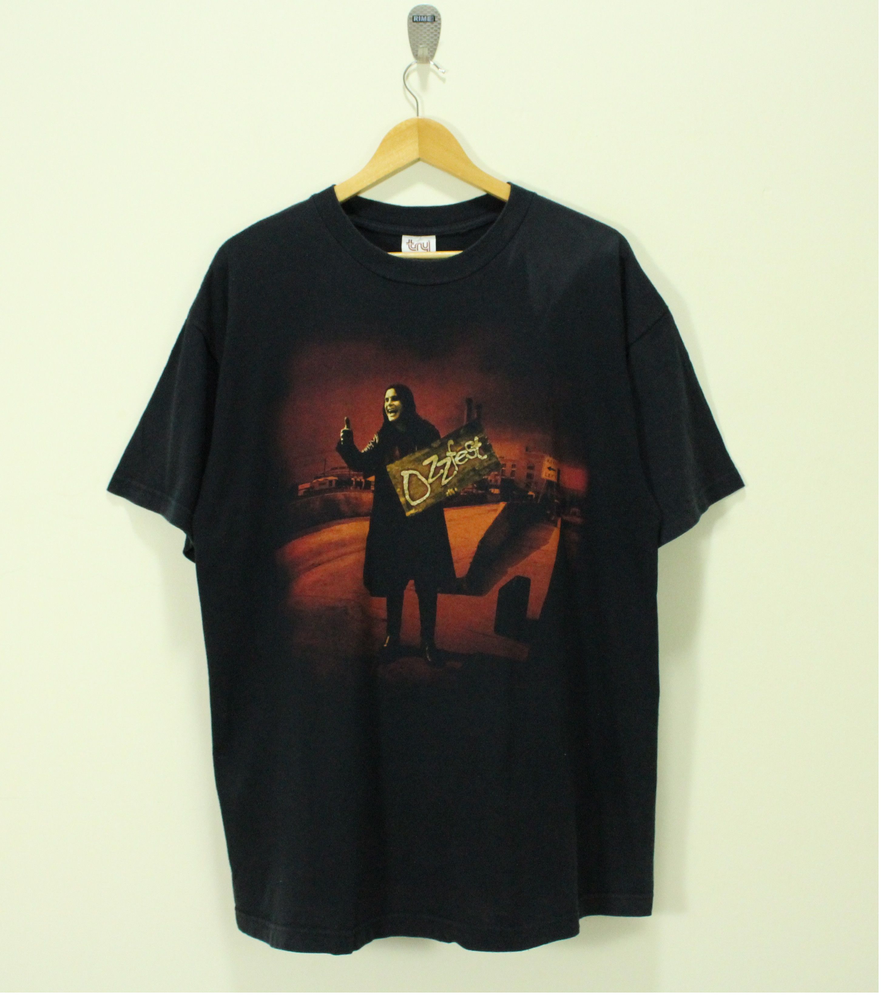 Ozzy Osbourne Vintage 90s OZZ FEST T Shirt Ozzy Osbourne Black Sabbath Size US L / EU 52-54 / 3 - 1 Thumbnail