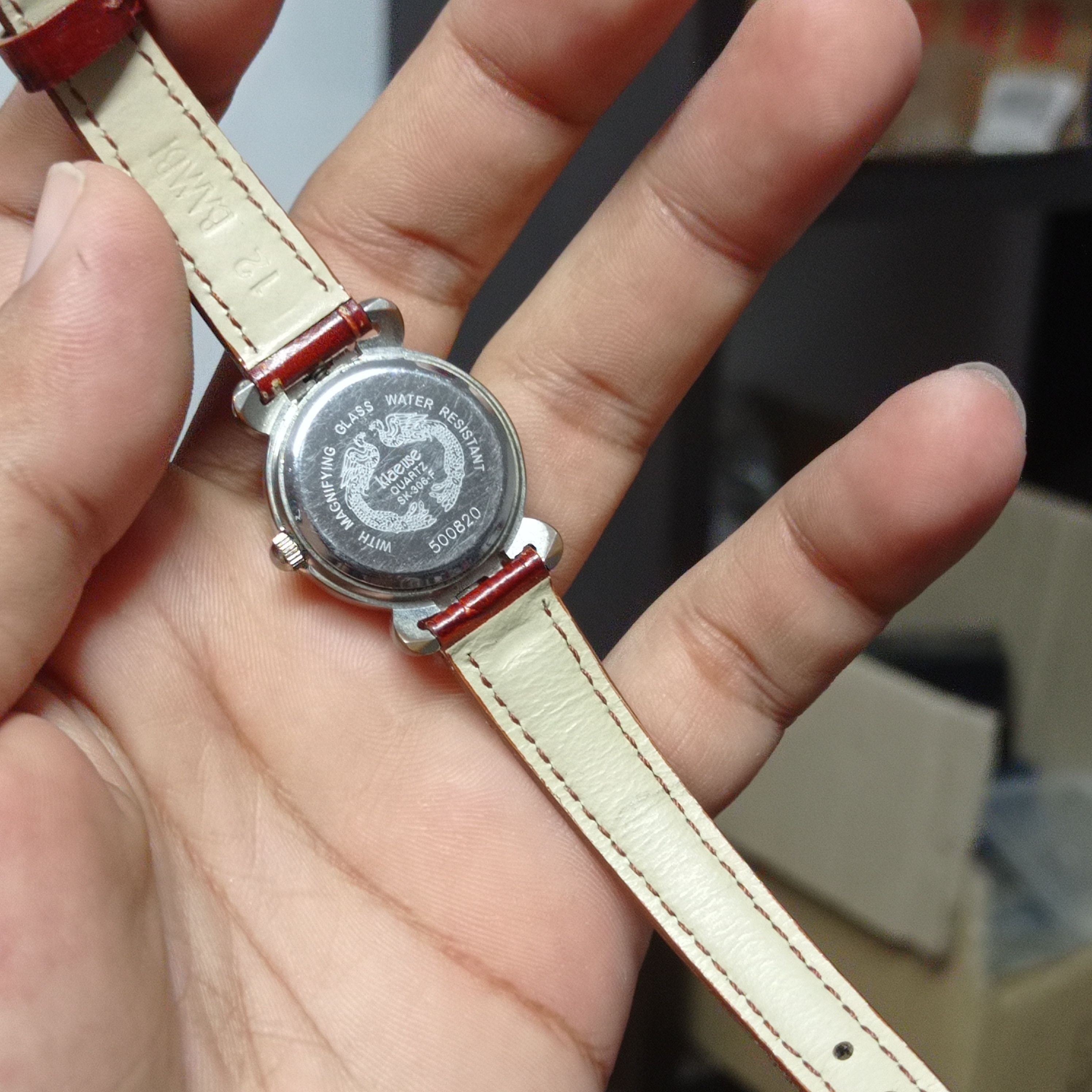 Japanese Brand Luxury Ladies Watch by "KLAEUSE" (Natural Diamond SK306-F) Size ONE SIZE - 13 Thumbnail