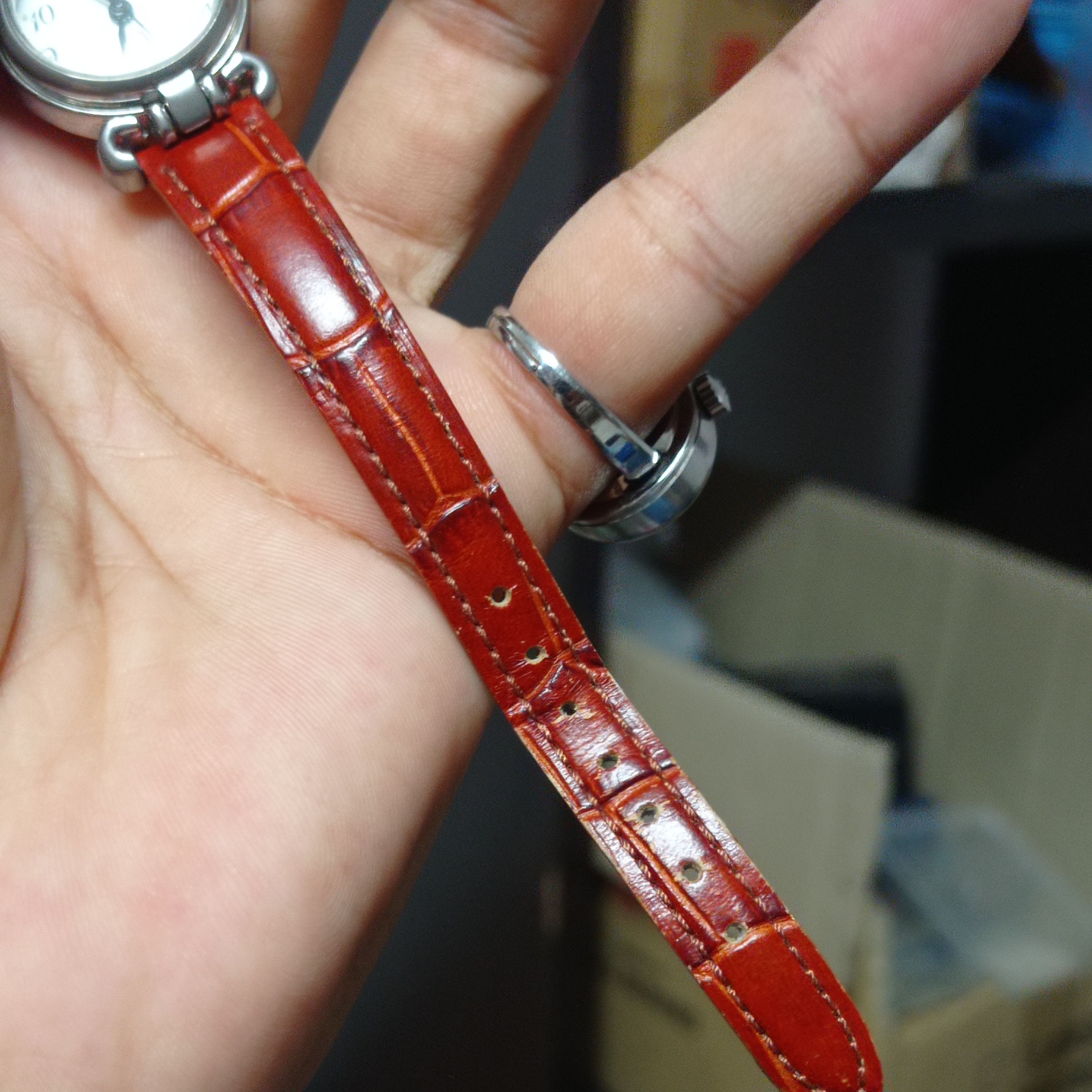 Japanese Brand Luxury Ladies Watch by "KLAEUSE" (Natural Diamond SK306-F) Size ONE SIZE - 8 Thumbnail