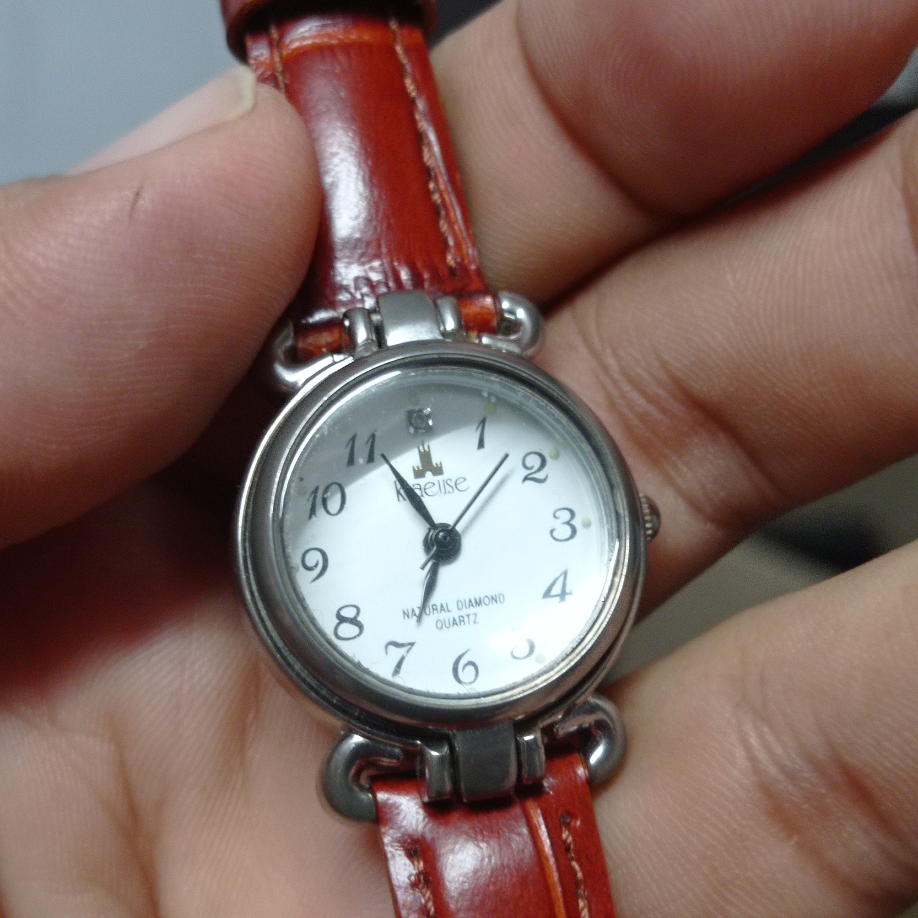 Japanese Brand Luxury Ladies Watch by "KLAEUSE" (Natural Diamond SK306-F) Size ONE SIZE - 9 Thumbnail