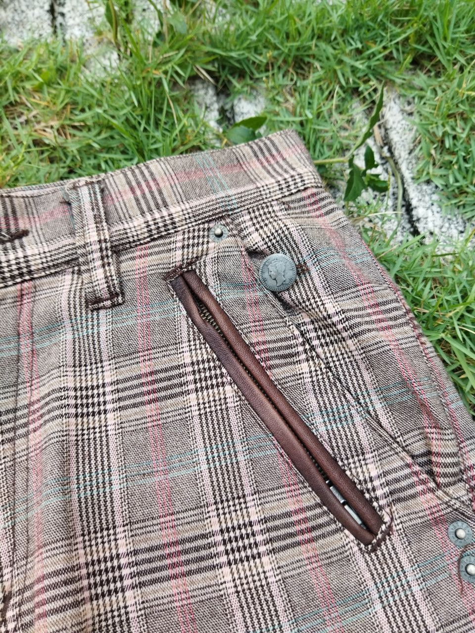 PPFM Vintage PPFM Japan Checkered 8 Pocket Cargo Pants Size US 30 / EU 46 - 6 Thumbnail