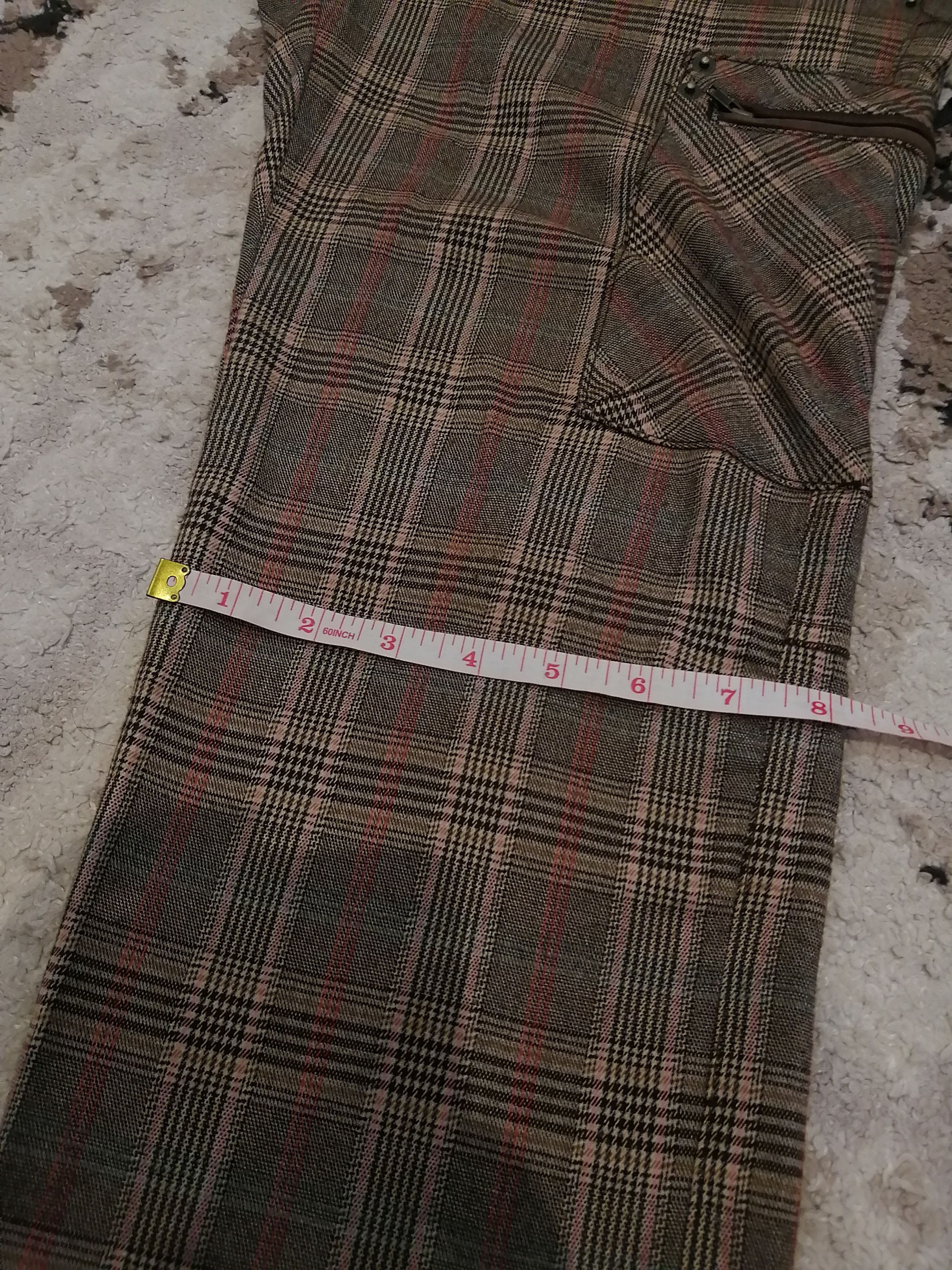 PPFM Vintage PPFM Japan Checkered 8 Pocket Cargo Pants Size US 30 / EU 46 - 16 Thumbnail