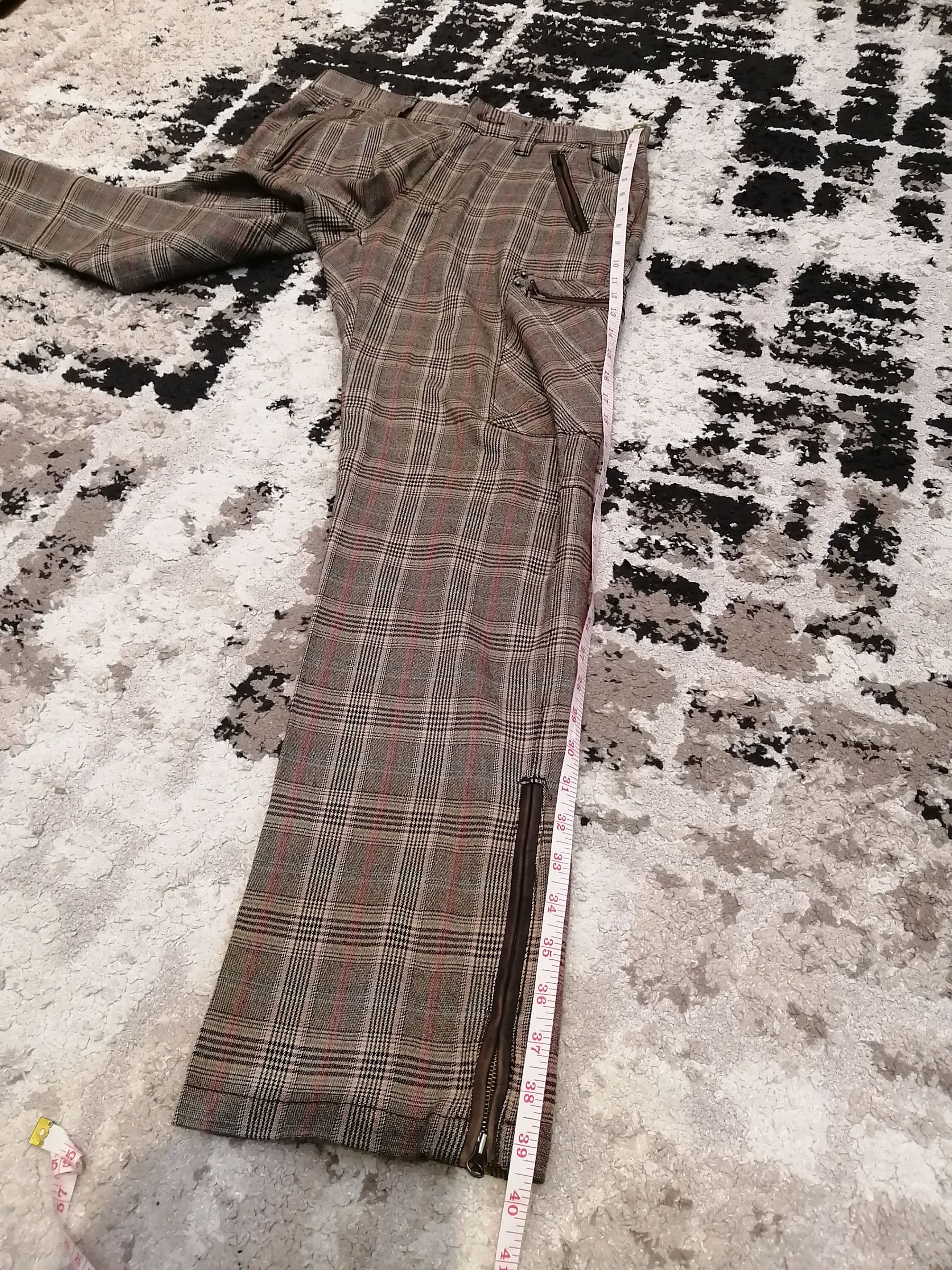 PPFM Vintage PPFM Japan Checkered 8 Pocket Cargo Pants Size US 30 / EU 46 - 19 Thumbnail