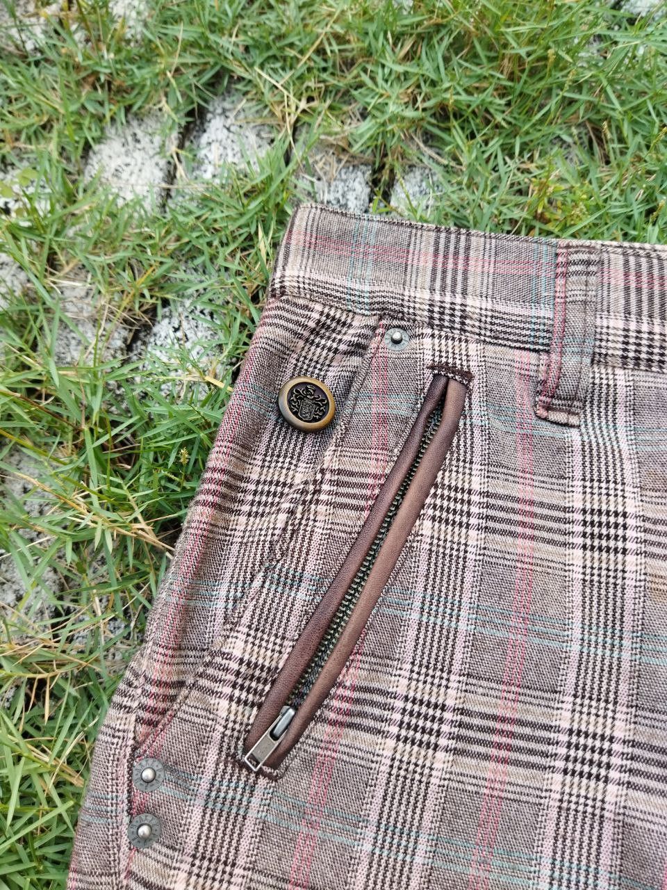 PPFM Vintage PPFM Japan Checkered 8 Pocket Cargo Pants Size US 30 / EU 46 - 5 Thumbnail