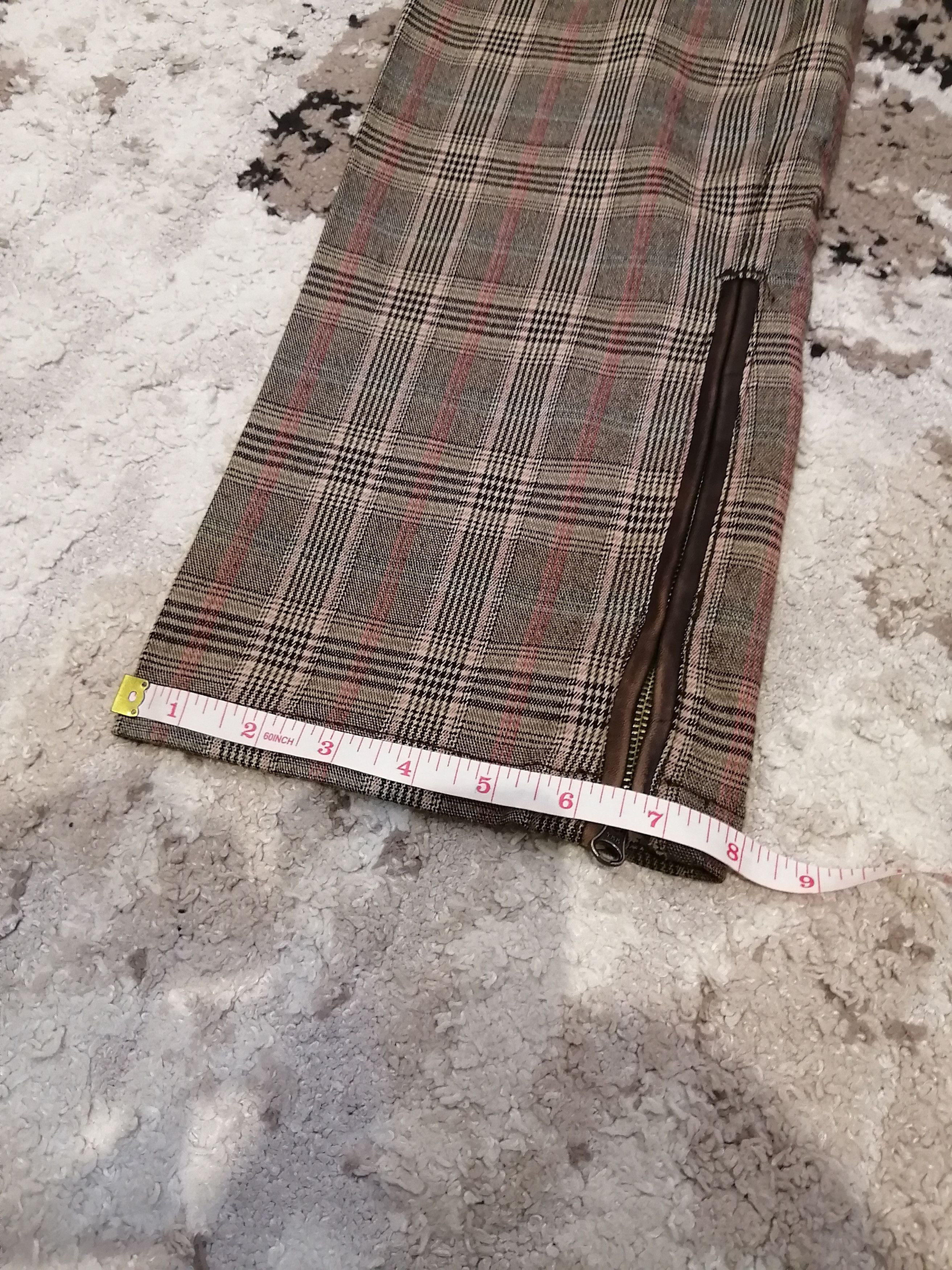 PPFM Vintage PPFM Japan Checkered 8 Pocket Cargo Pants Size US 30 / EU 46 - 18 Thumbnail