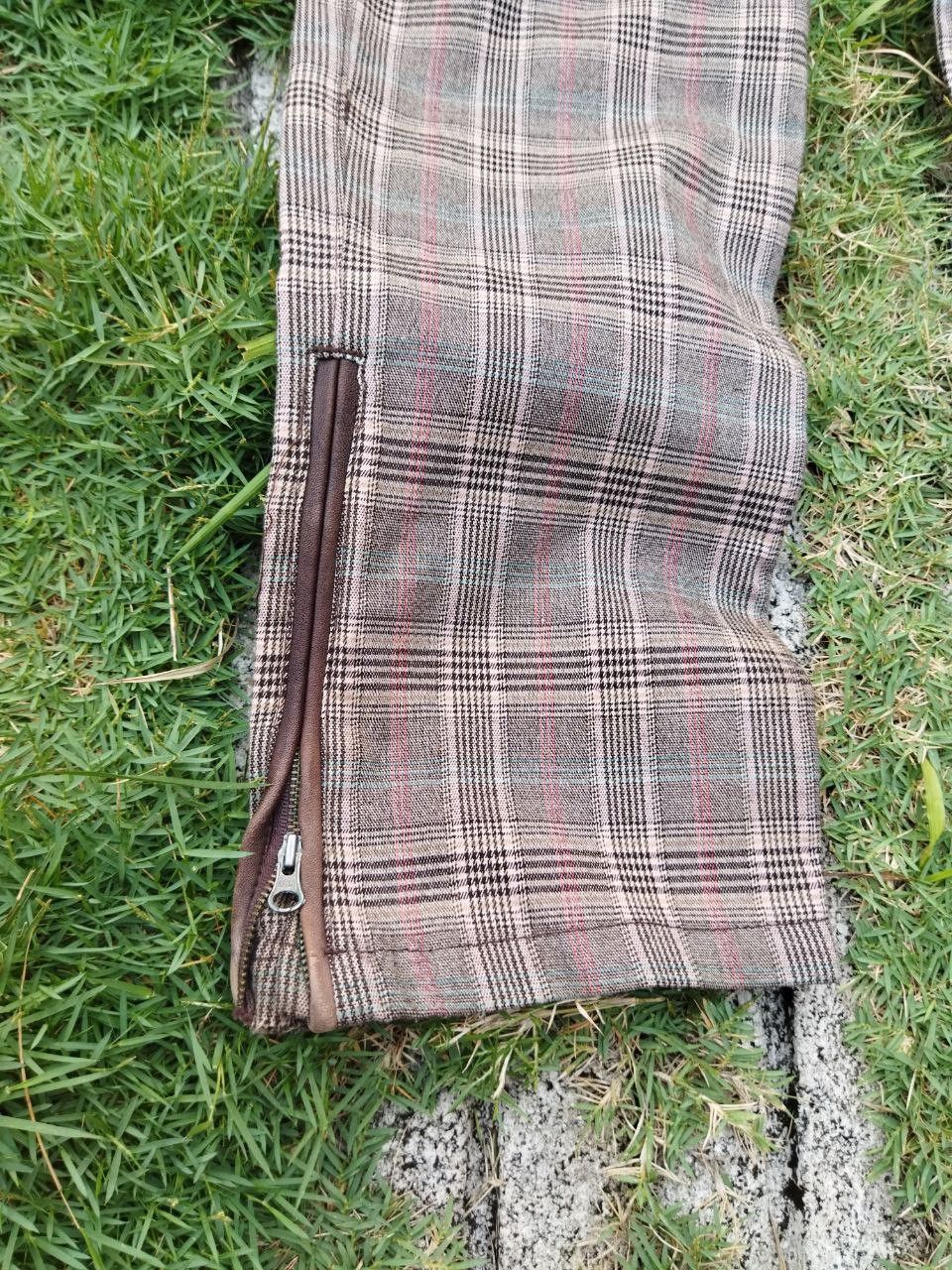 PPFM Vintage PPFM Japan Checkered 8 Pocket Cargo Pants Size US 30 / EU 46 - 4 Thumbnail