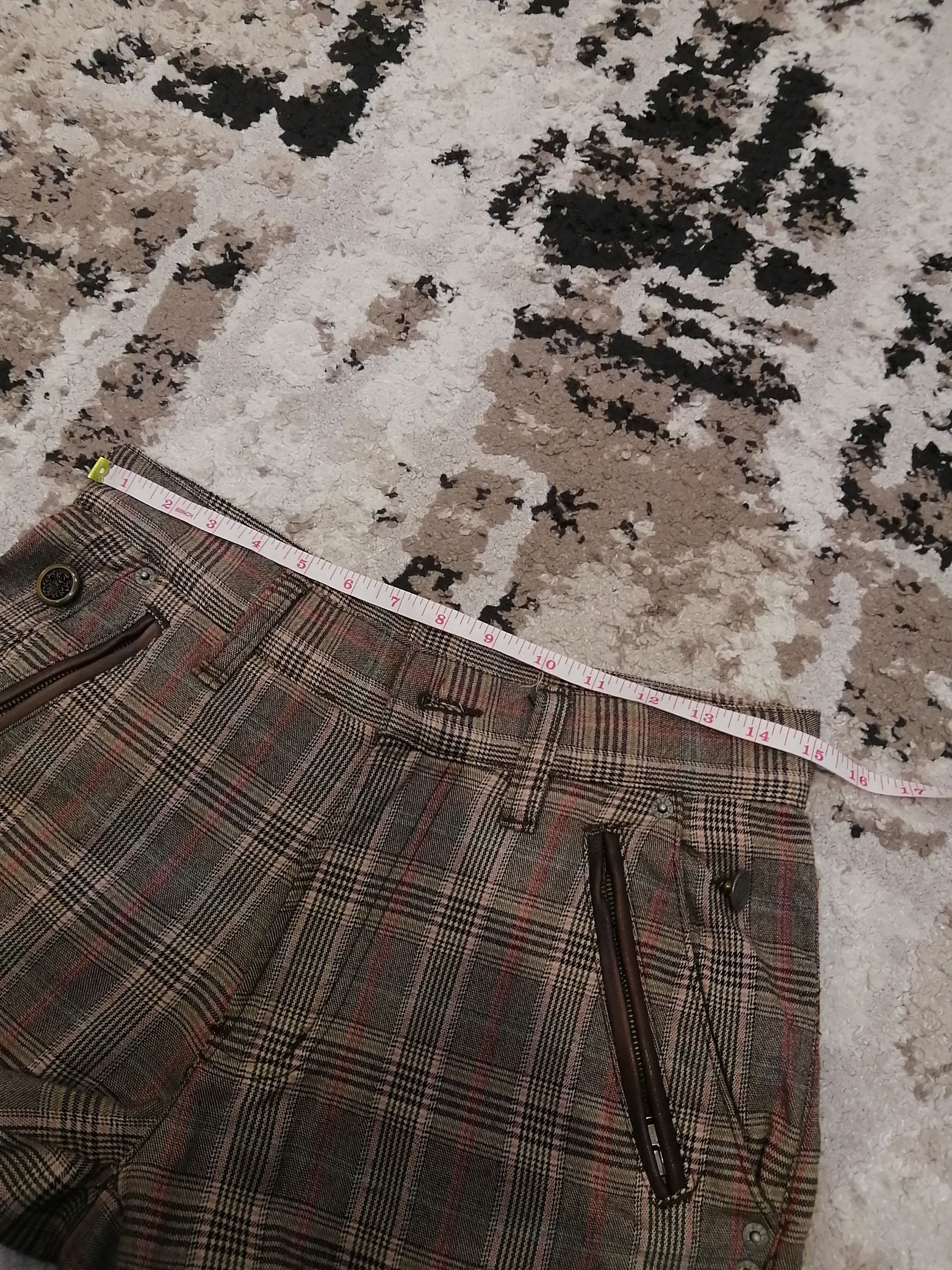 PPFM Vintage PPFM Japan Checkered 8 Pocket Cargo Pants Size US 30 / EU 46 - 21 Thumbnail