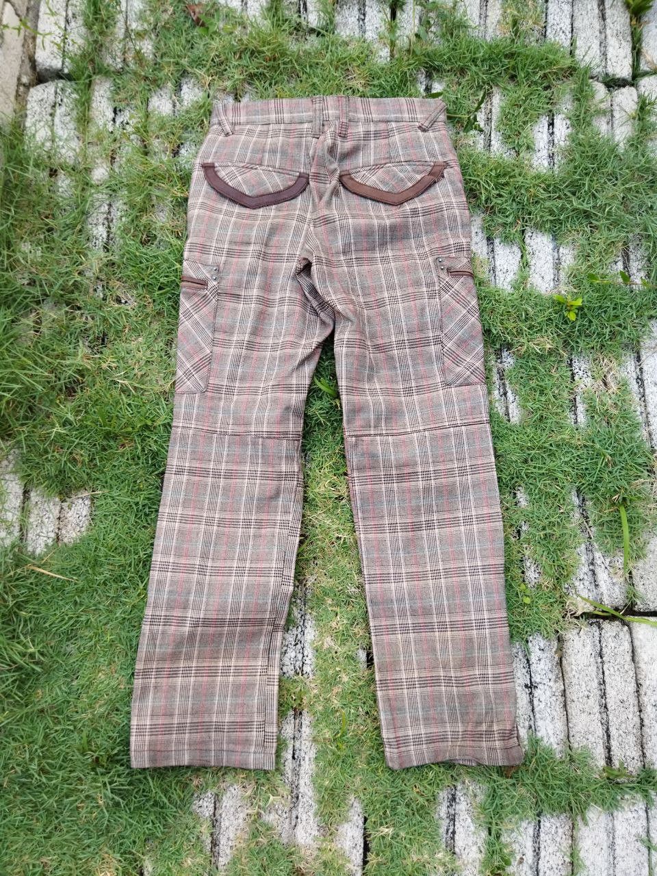 PPFM Vintage PPFM Japan Checkered 8 Pocket Cargo Pants Size US 30 / EU 46 - 11 Thumbnail
