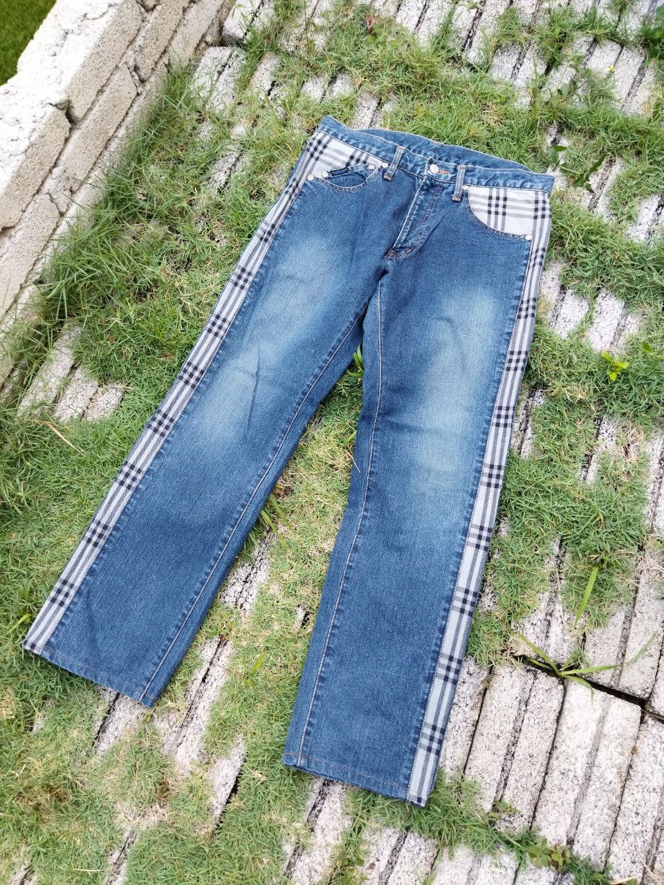 Burberry Burberry London Blue Label Nova Check Jeans Size US 32 / EU 48 - 2 Thumbnail