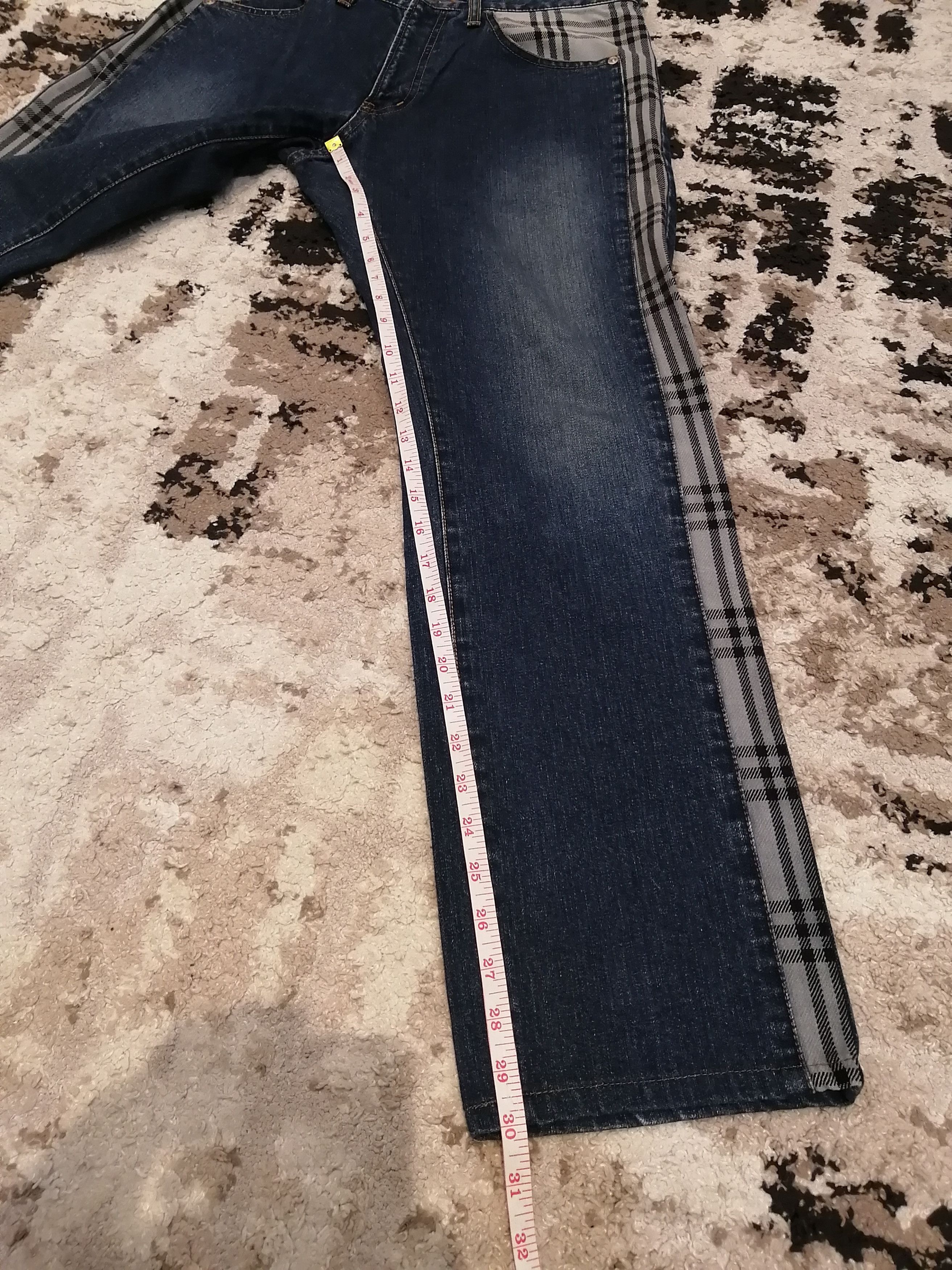 Burberry Burberry London Blue Label Nova Check Jeans Size US 32 / EU 48 - 18 Thumbnail