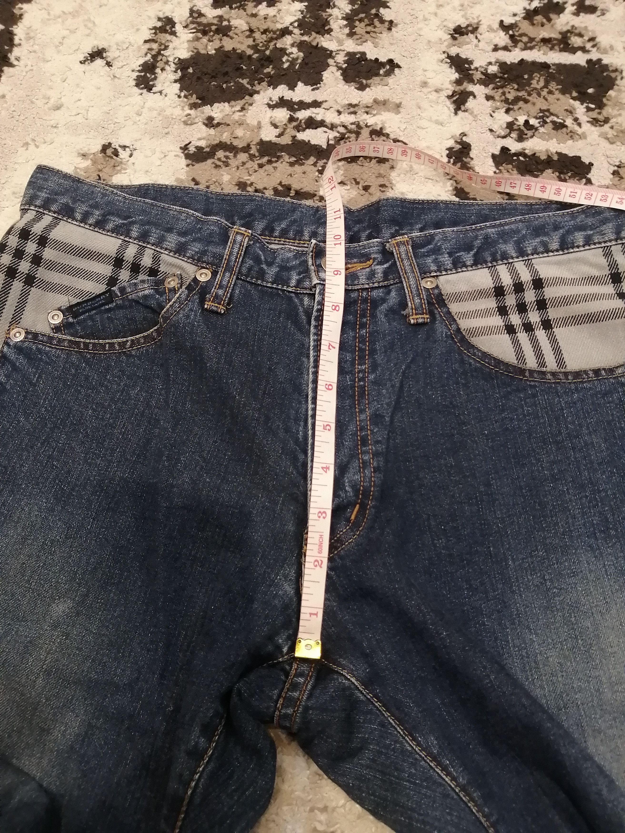 Burberry Burberry London Blue Label Nova Check Jeans Size US 32 / EU 48 - 19 Thumbnail