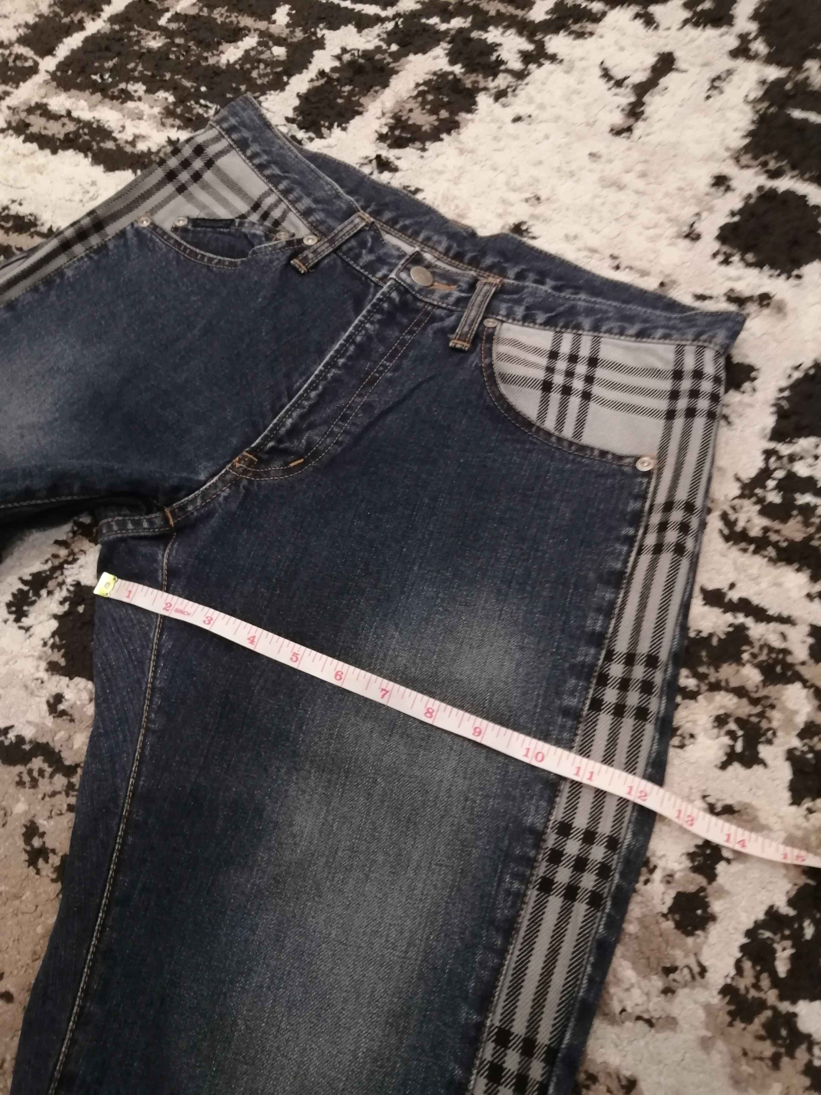 Burberry Burberry London Blue Label Nova Check Jeans Size US 32 / EU 48 - 15 Thumbnail