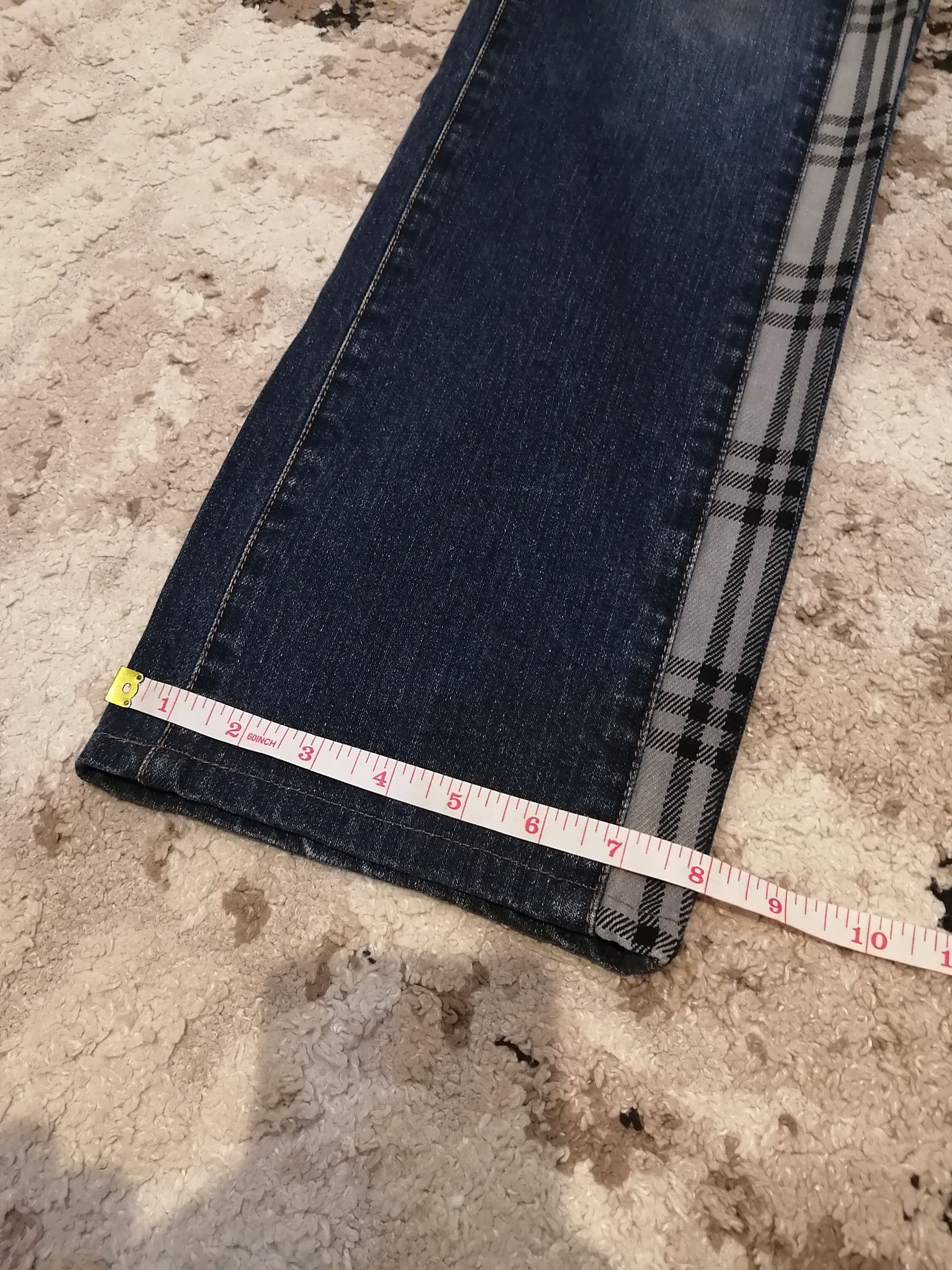 Burberry Burberry London Blue Label Nova Check Jeans Size US 32 / EU 48 - 16 Thumbnail