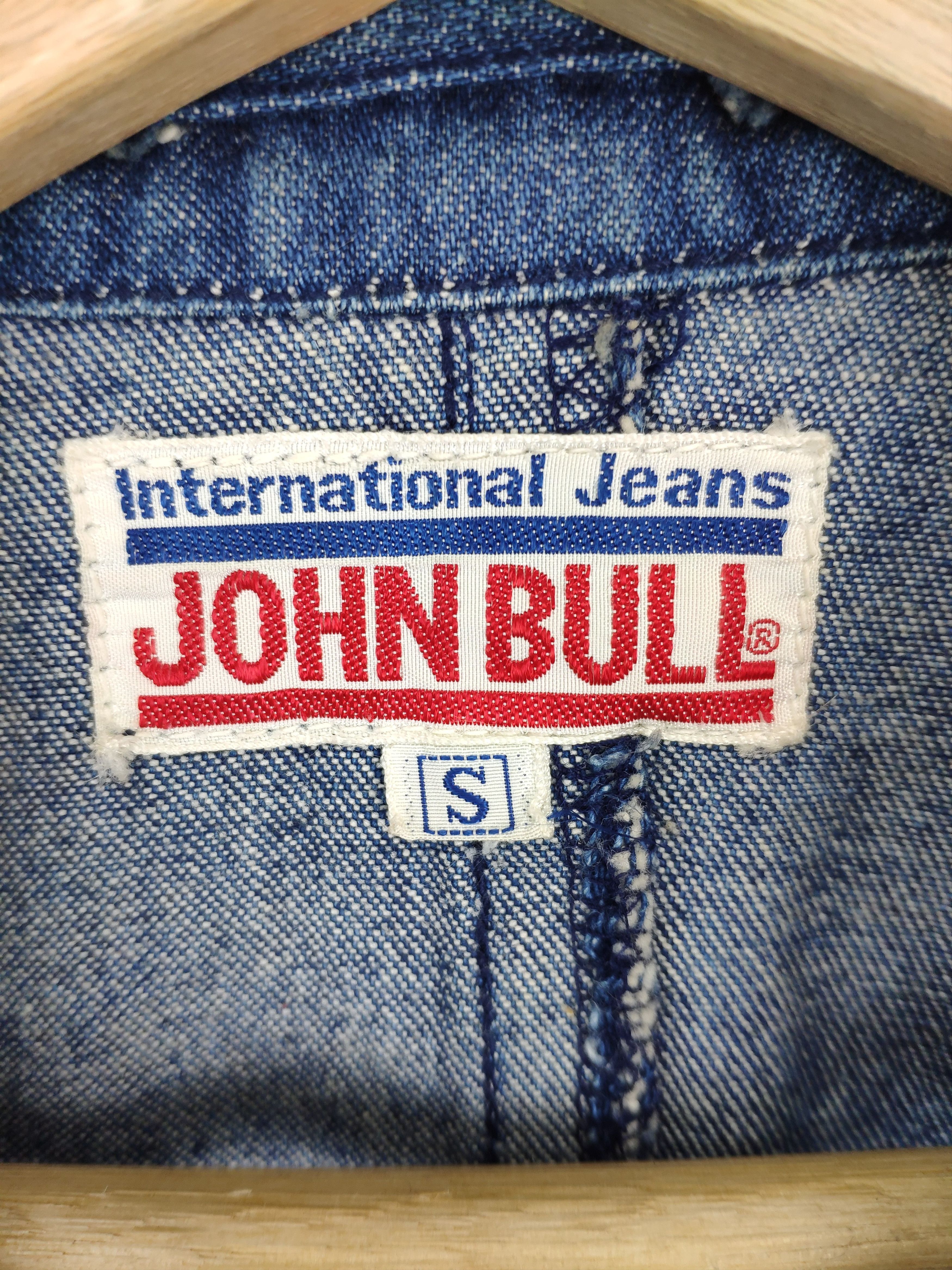 Johnbull × Vintage Vintage John Bull Denim Blazer Size S / US 4 / IT 40 - 3 Thumbnail