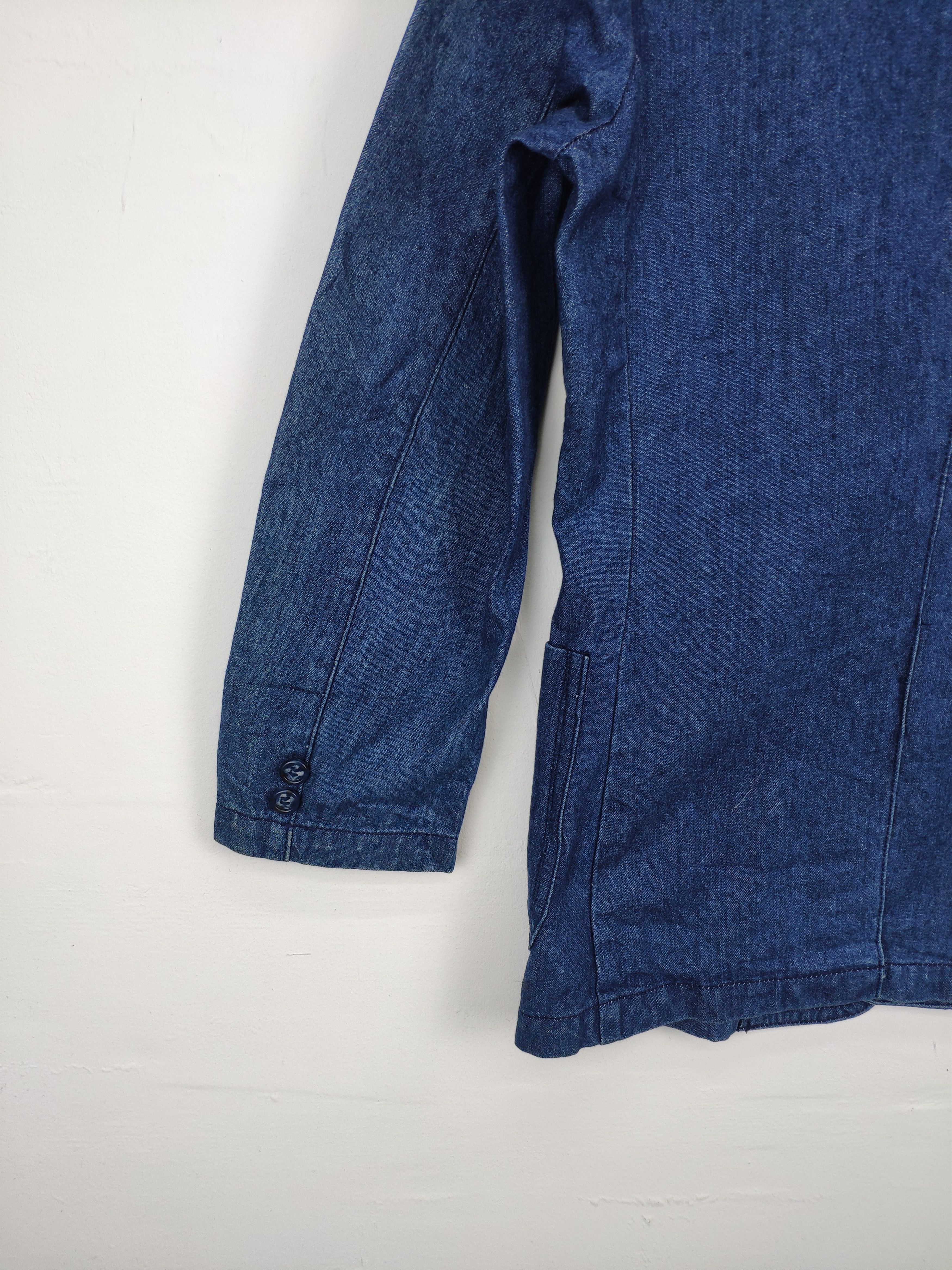Johnbull × Vintage Vintage John Bull Denim Blazer Size S / US 4 / IT 40 - 13 Thumbnail