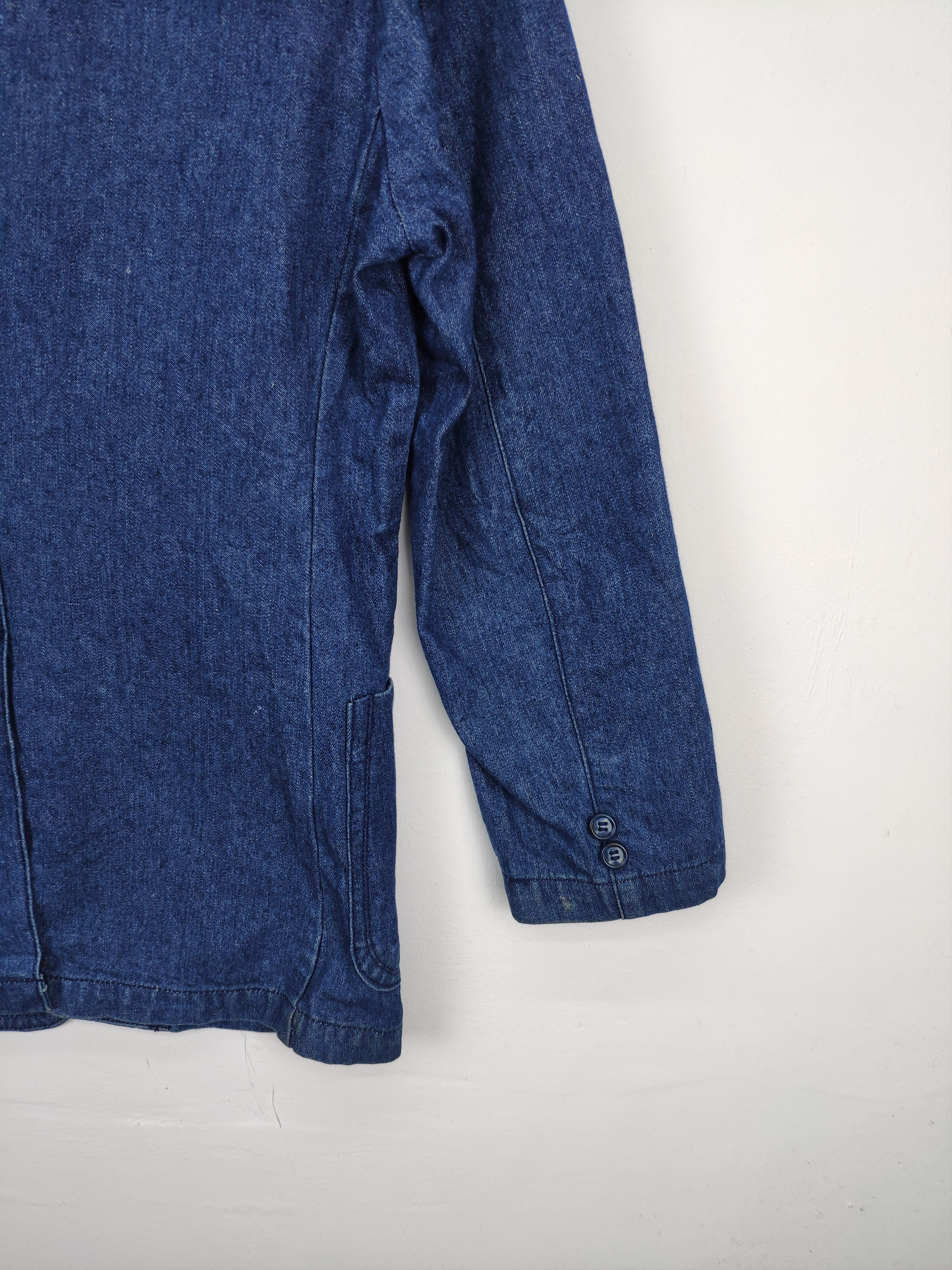 Johnbull × Vintage Vintage John Bull Denim Blazer Size S / US 4 / IT 40 - 12 Thumbnail