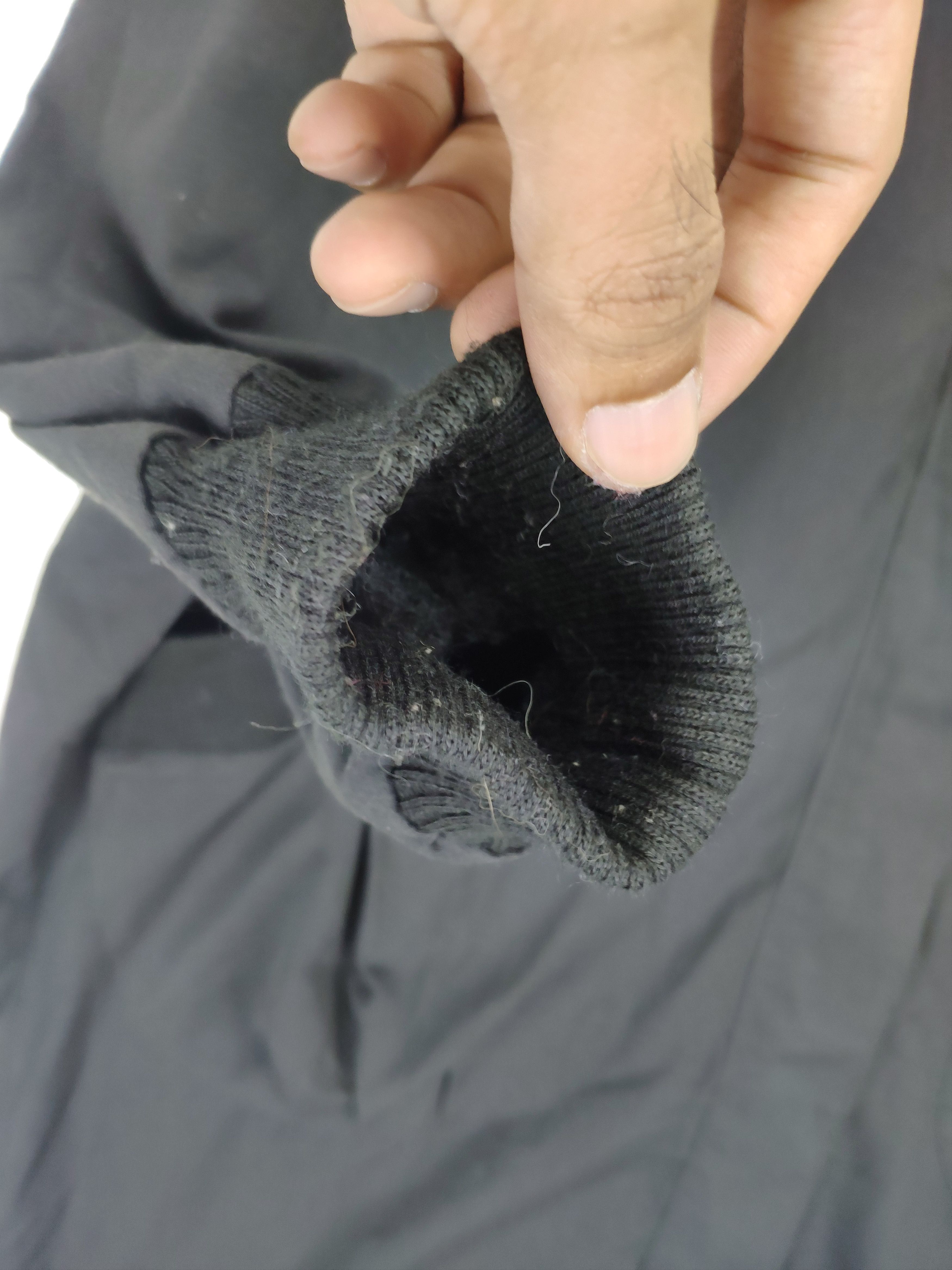 Issey Miyake × Japanese Brand × Vintage 🇯🇵 Vintage Issey Miyake Long Light Jacket Black Size US L / EU 52-54 / 3 - 3 Thumbnail