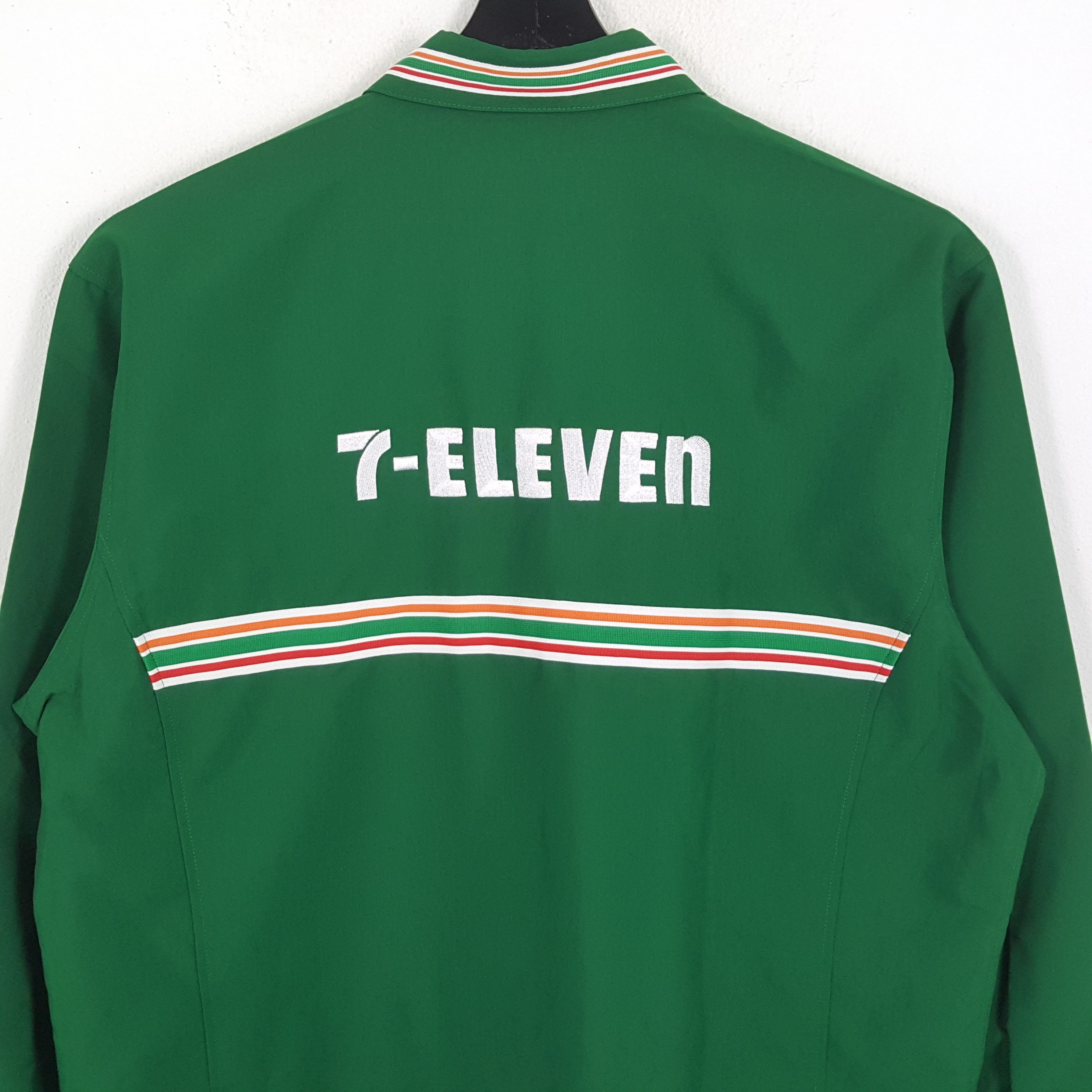 Japanese Brand × Vintage 7 ELEVEN Japanese Brand Workers Uniform Jacket Size US XL / EU 56 / 4 - 2 Thumbnail