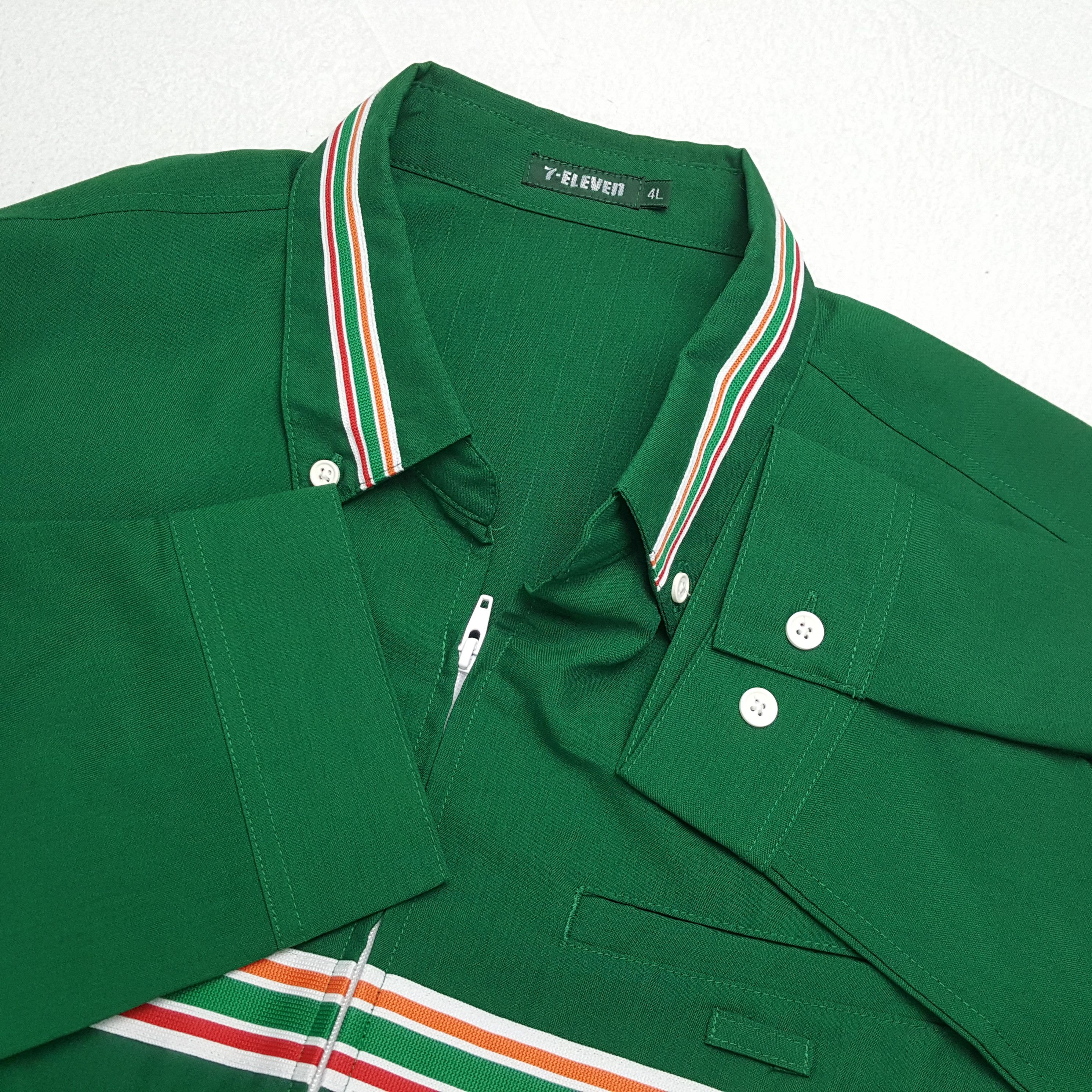 Japanese Brand × Vintage 7 ELEVEN Japanese Brand Workers Uniform Jacket Size US XL / EU 56 / 4 - 8 Thumbnail