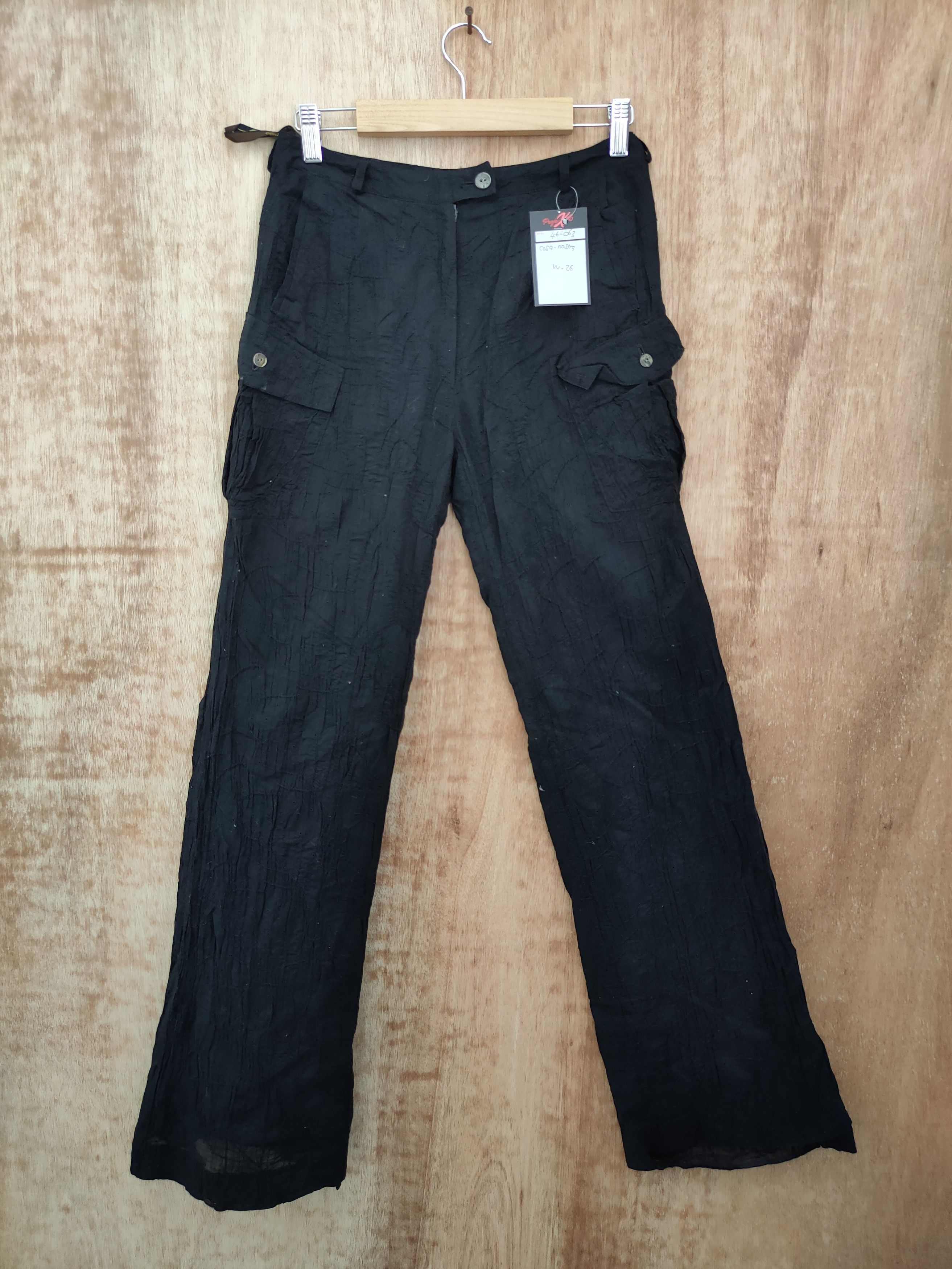 image of Cosa Nostra x Seditionaries Dl Cosa-Nostra Japan Art Style Streetwear Pants 46-063 in Black, Women'